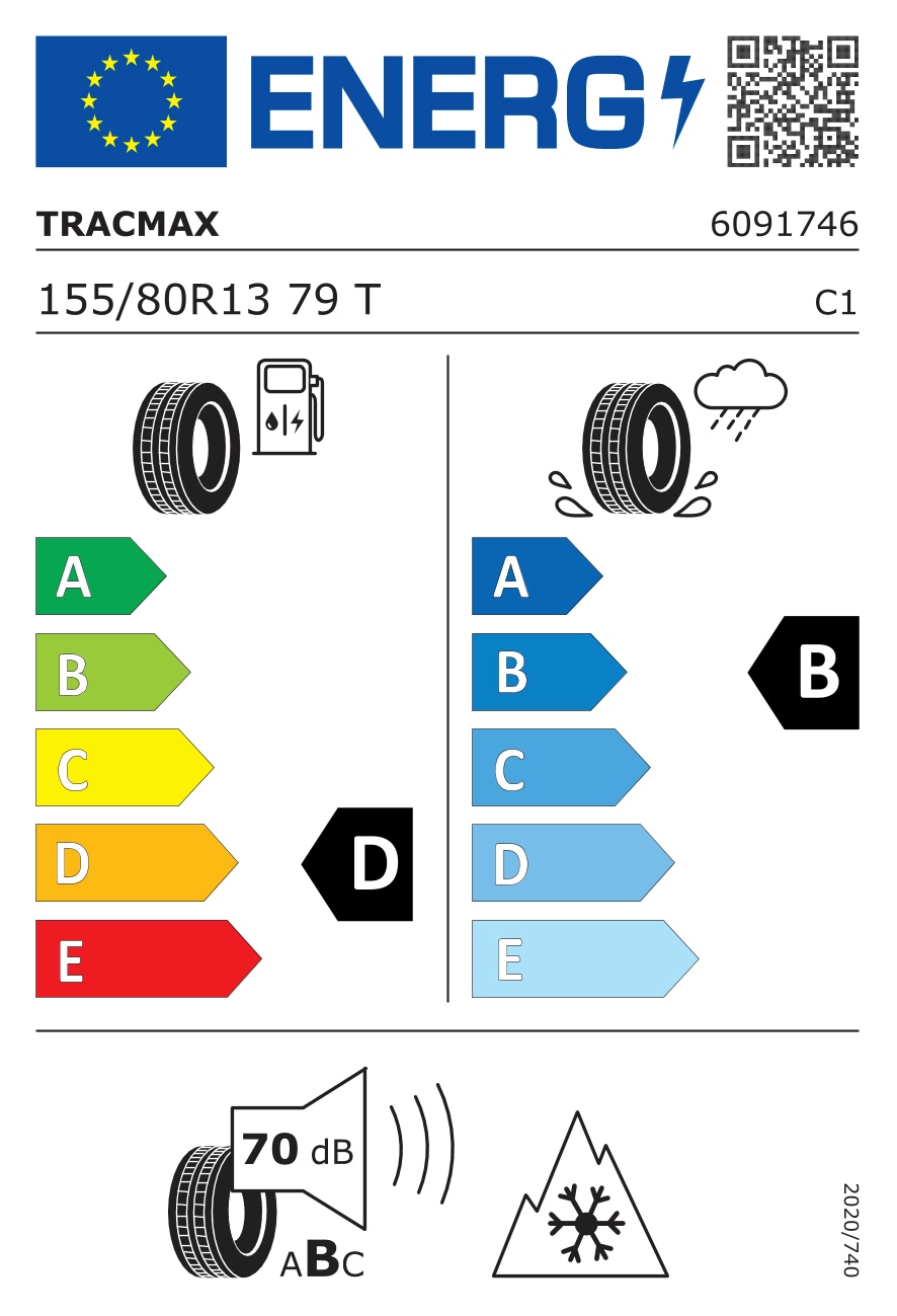 | R13 BAUR 155/80 online Winterreifen TRACMAX »X-PRIVILO St.), kaufen (1 S-130«, 79T