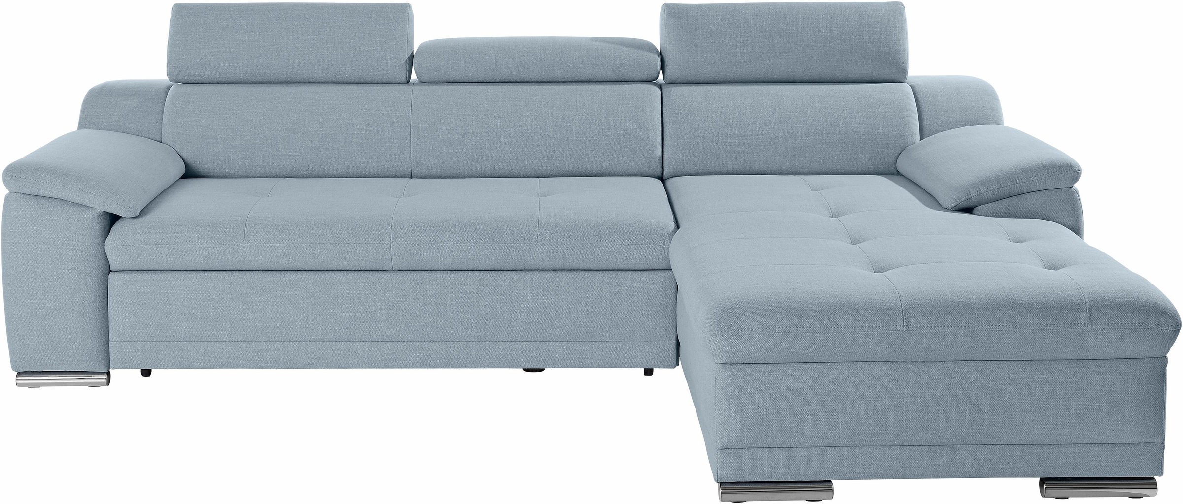 sit&more Ecksofa "Andiamo L-Form", wahlweise mit Bettfunktion, inklusive Ko günstig online kaufen