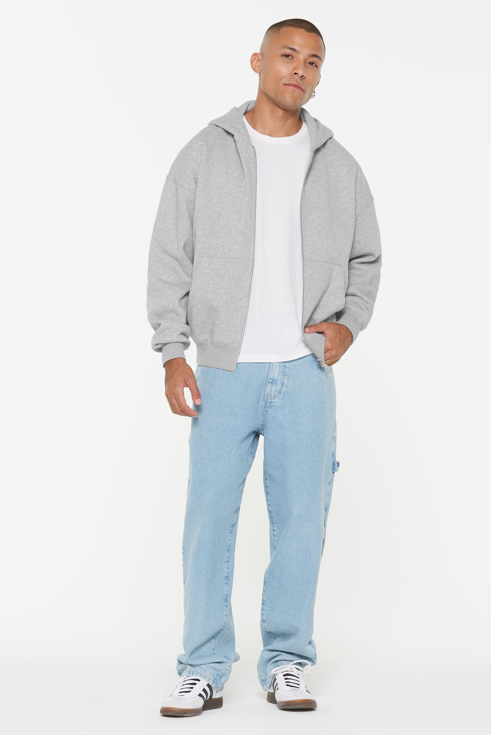 Harlem Soul Kapuzensweatjacke, mit Baumwolle