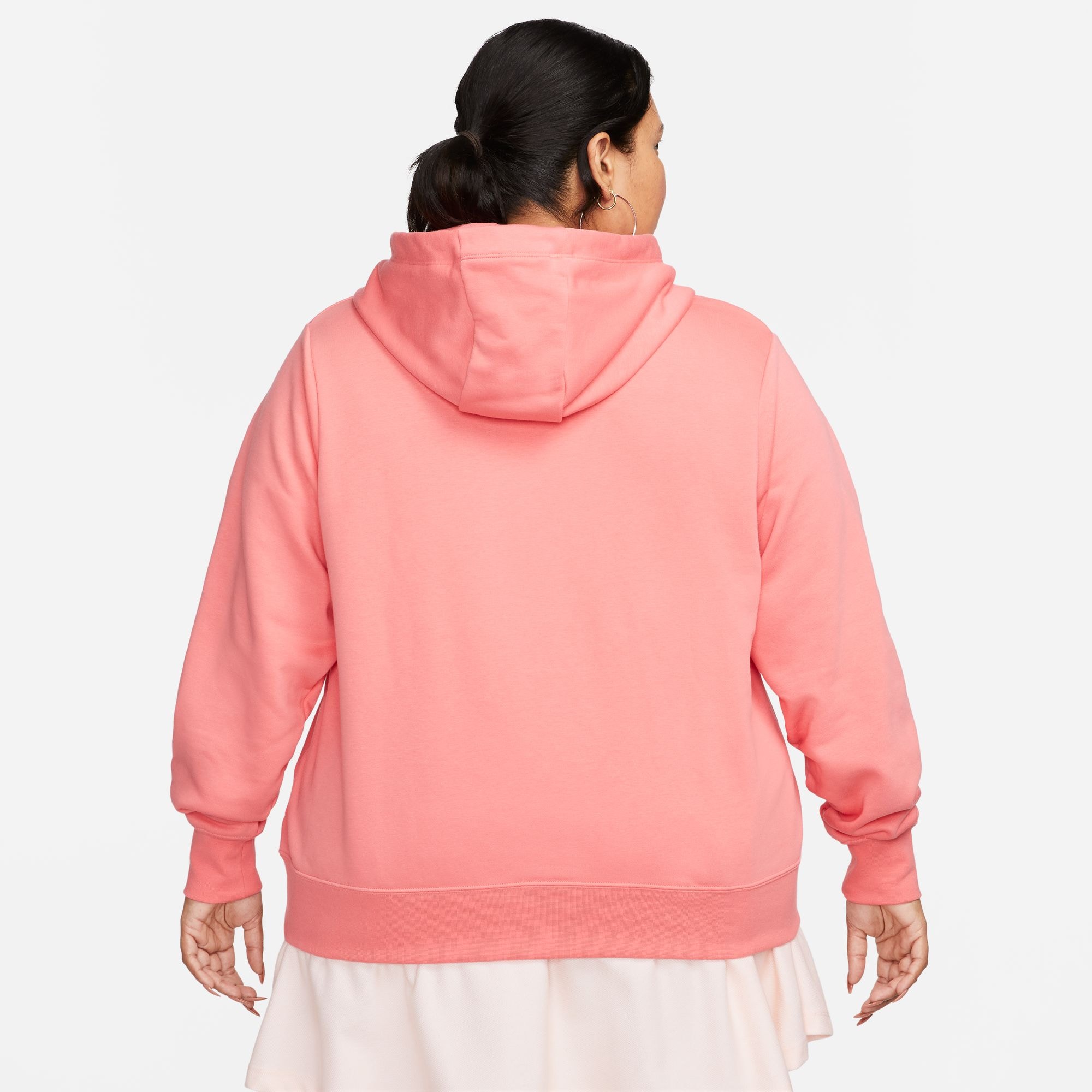 Nike Sportswear Kapuzensweatshirt »CLUB FLEECE WOMEN'S PULLOVER HOODIE (PLUS SIZE)«