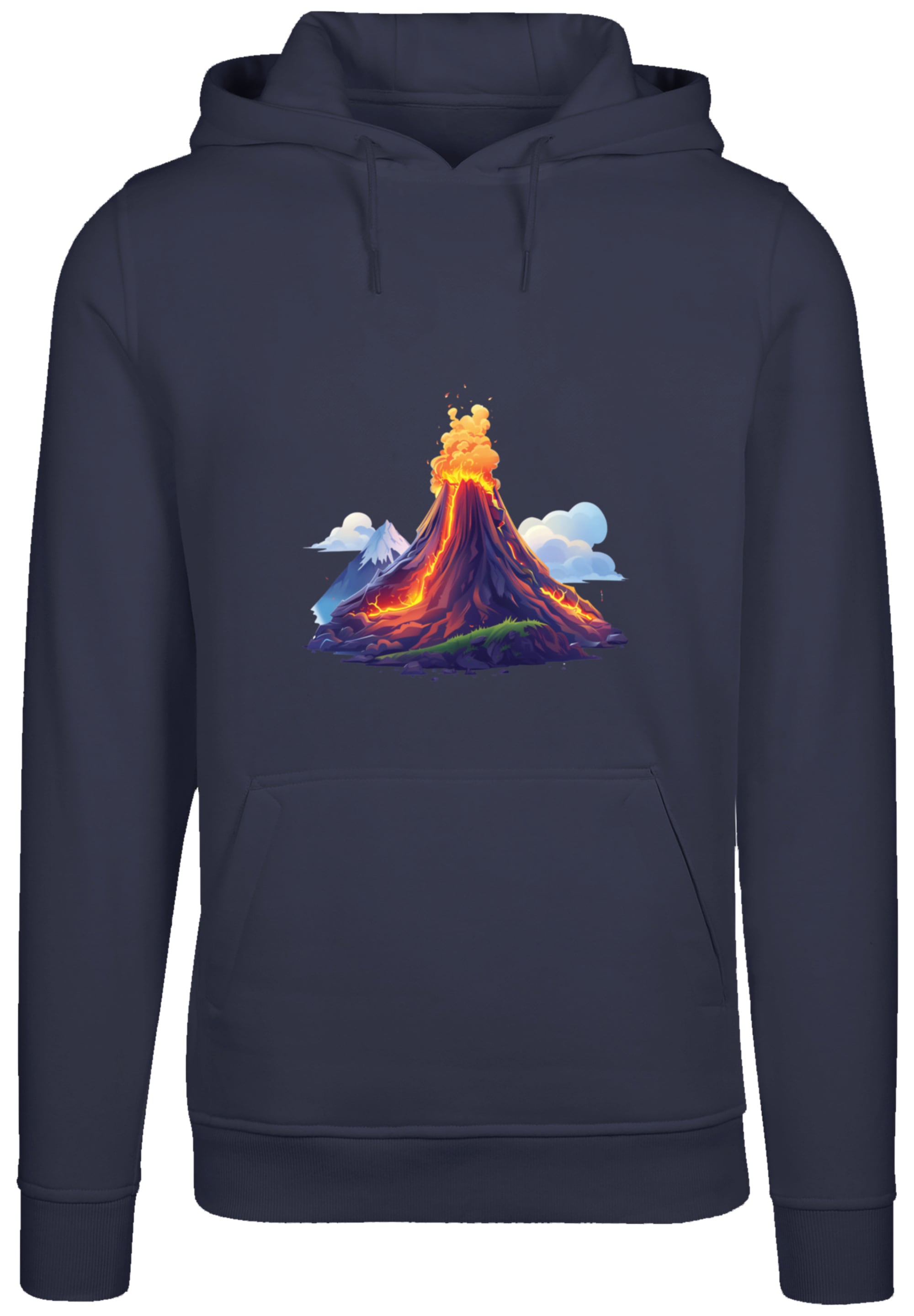 F4NT4STIC Kapuzenpullover »Vulkanausbruch«, Premium Qualität