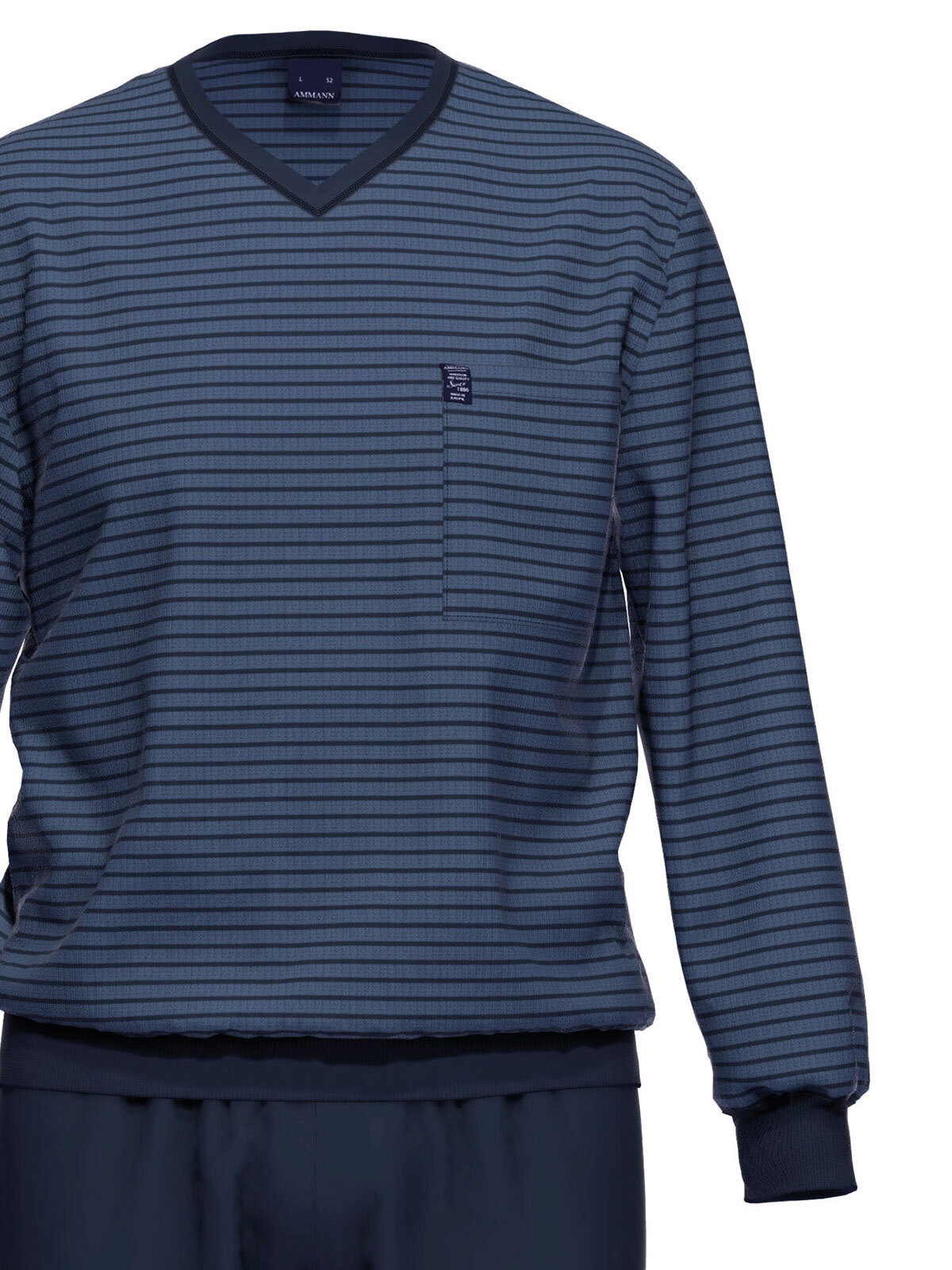 Ammann Schlafanzug "Schlafanzug lang Men / Nightwear", (2 Stück tlg.) günstig online kaufen