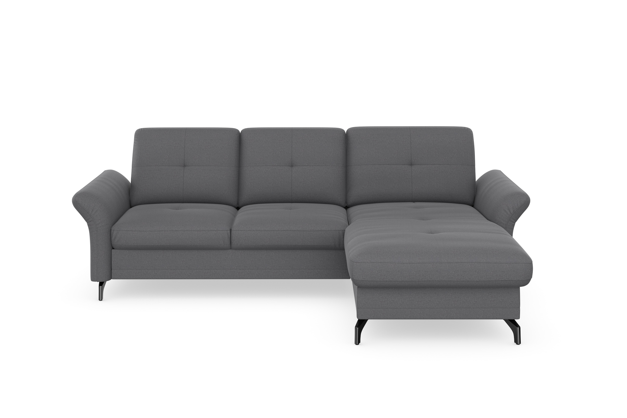 Places of Style Ecksofa "Calando L-Form", wahlweise mit Bettfunktion, Bettk günstig online kaufen