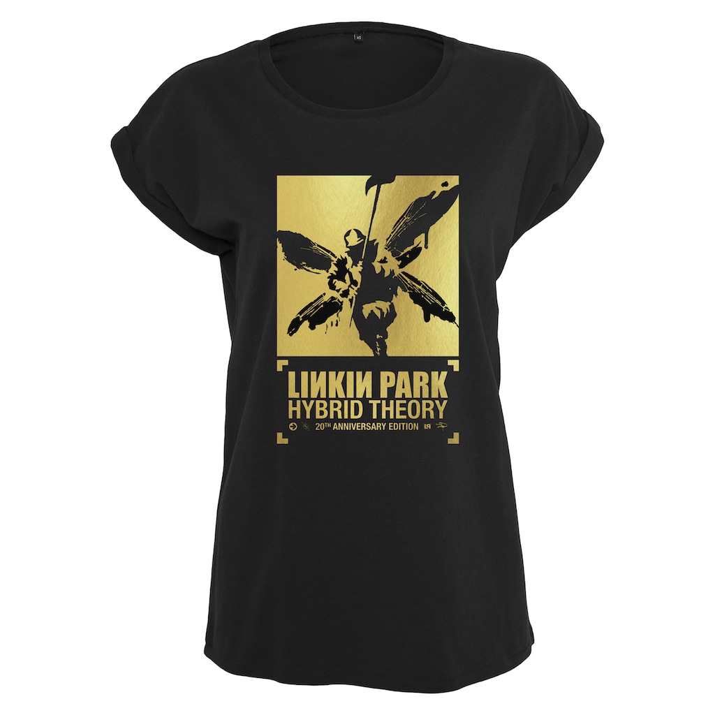 Merchcode Kurzarmshirt »Damen Ladies Linkin Park Anniversary Motive Tee« (1 tlg.) Merchcode Kurzarmshirt »Damen Ladies Linkin Park Anniversary Motive Tee« (1 tlg.)