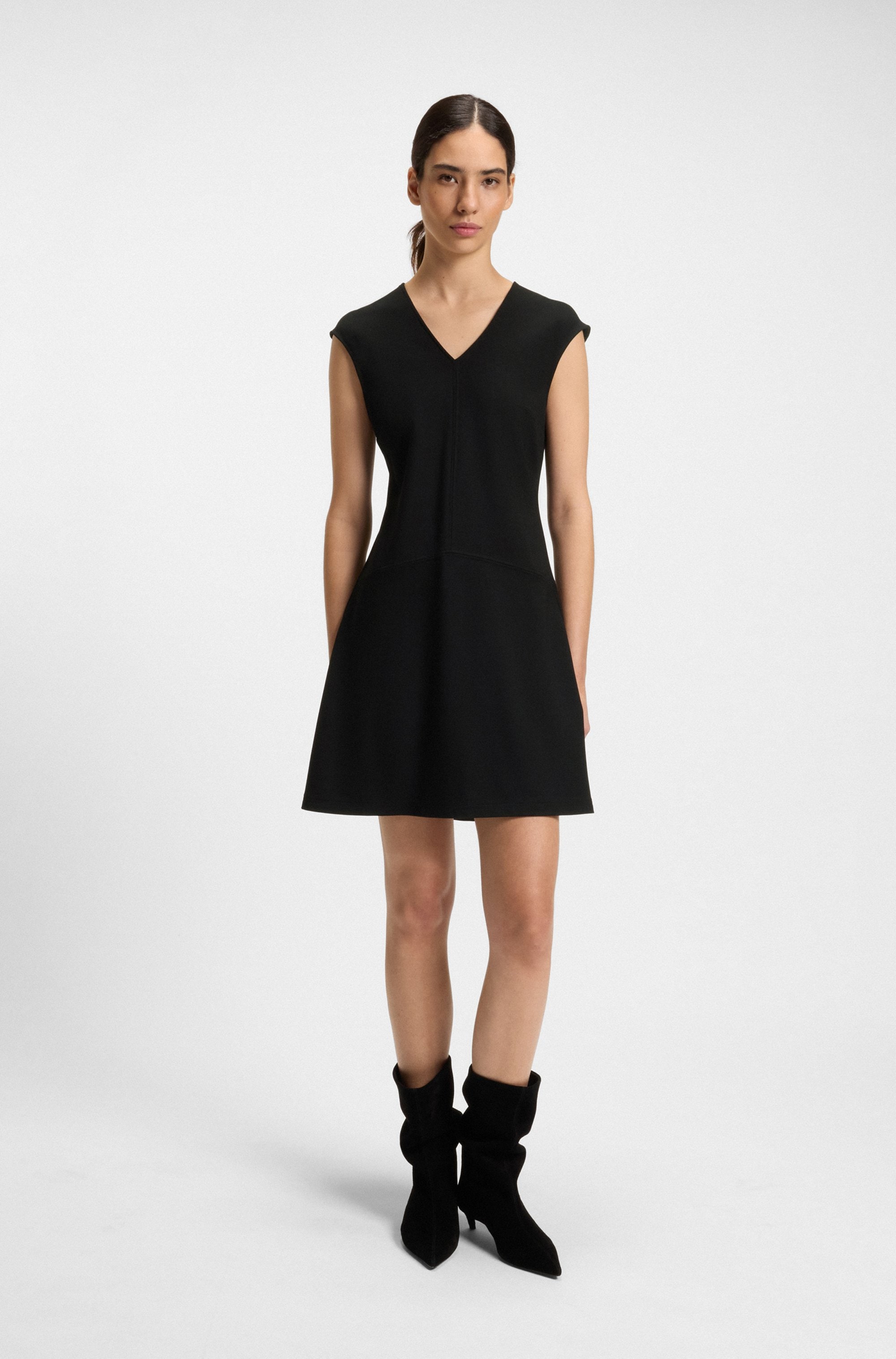 BOSS ORANGE A-Linien-Kleid "Duttina Premium Damenmode", in Punto Milano Qua günstig online kaufen