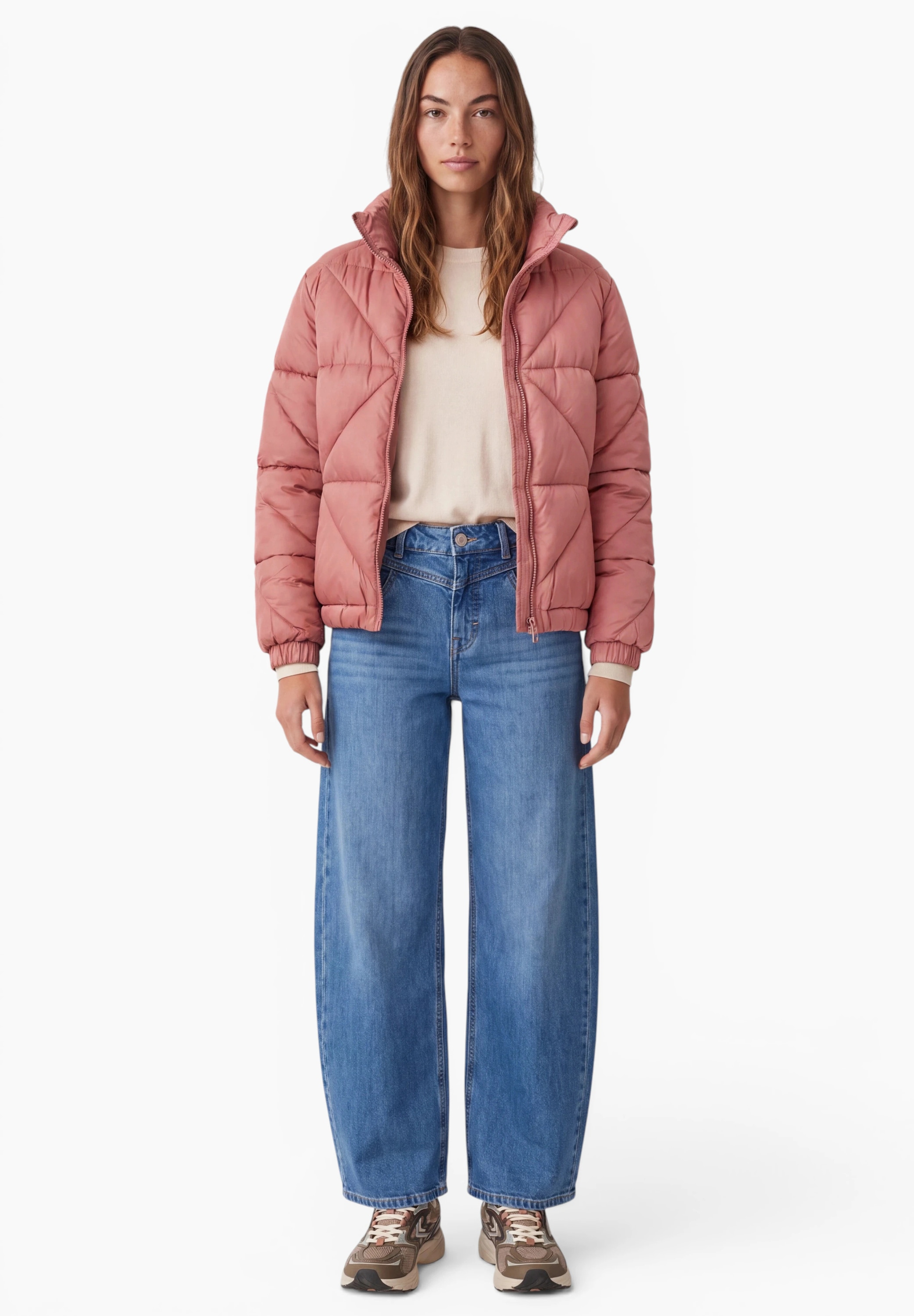 STREET ONE STUDIO Steppjacke ohne Kapuze daunenfrei