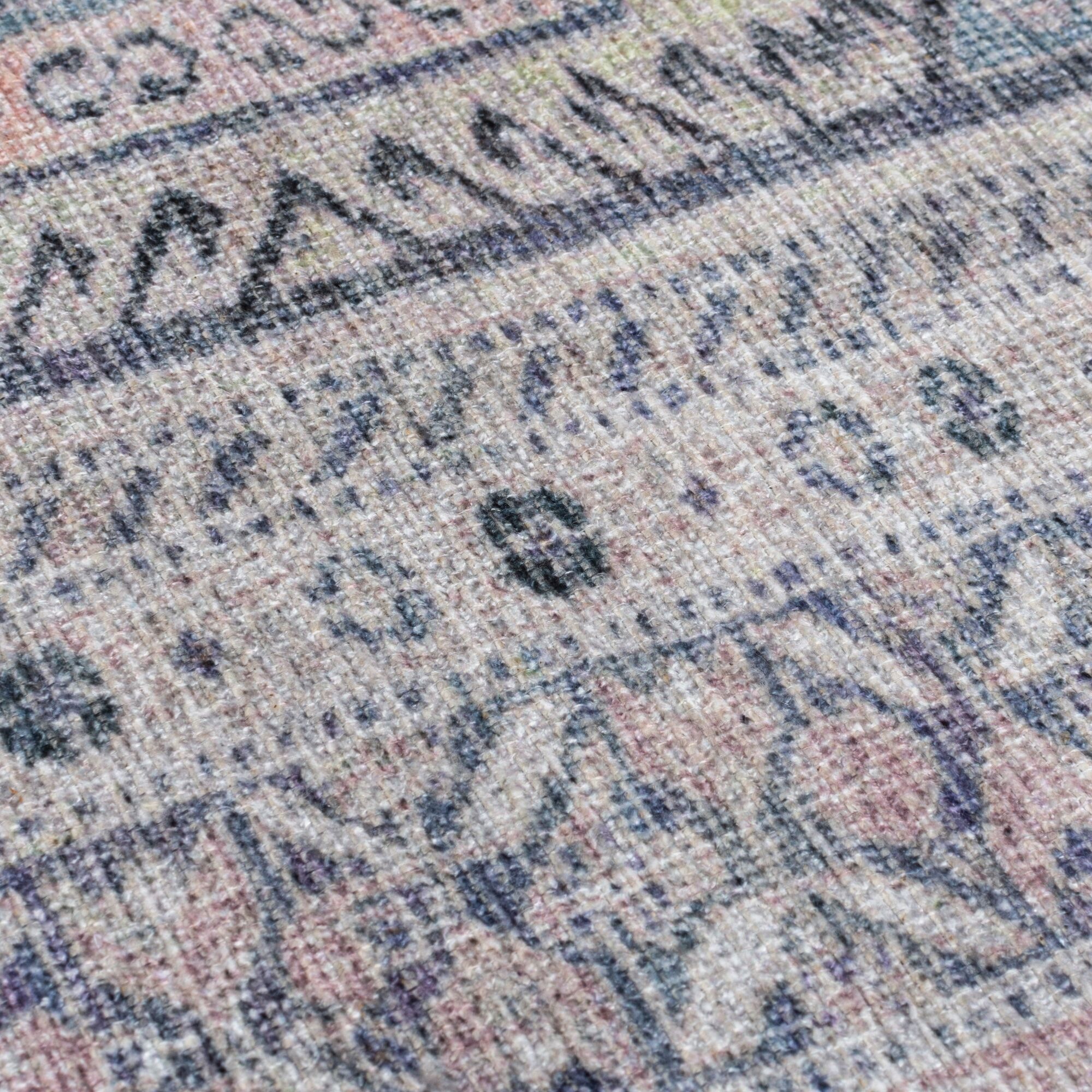 FLAIR RUGS Teppich »Otis«, rechteckig, 4 mm Höhe, Waschbarer Traditioneller Teppich