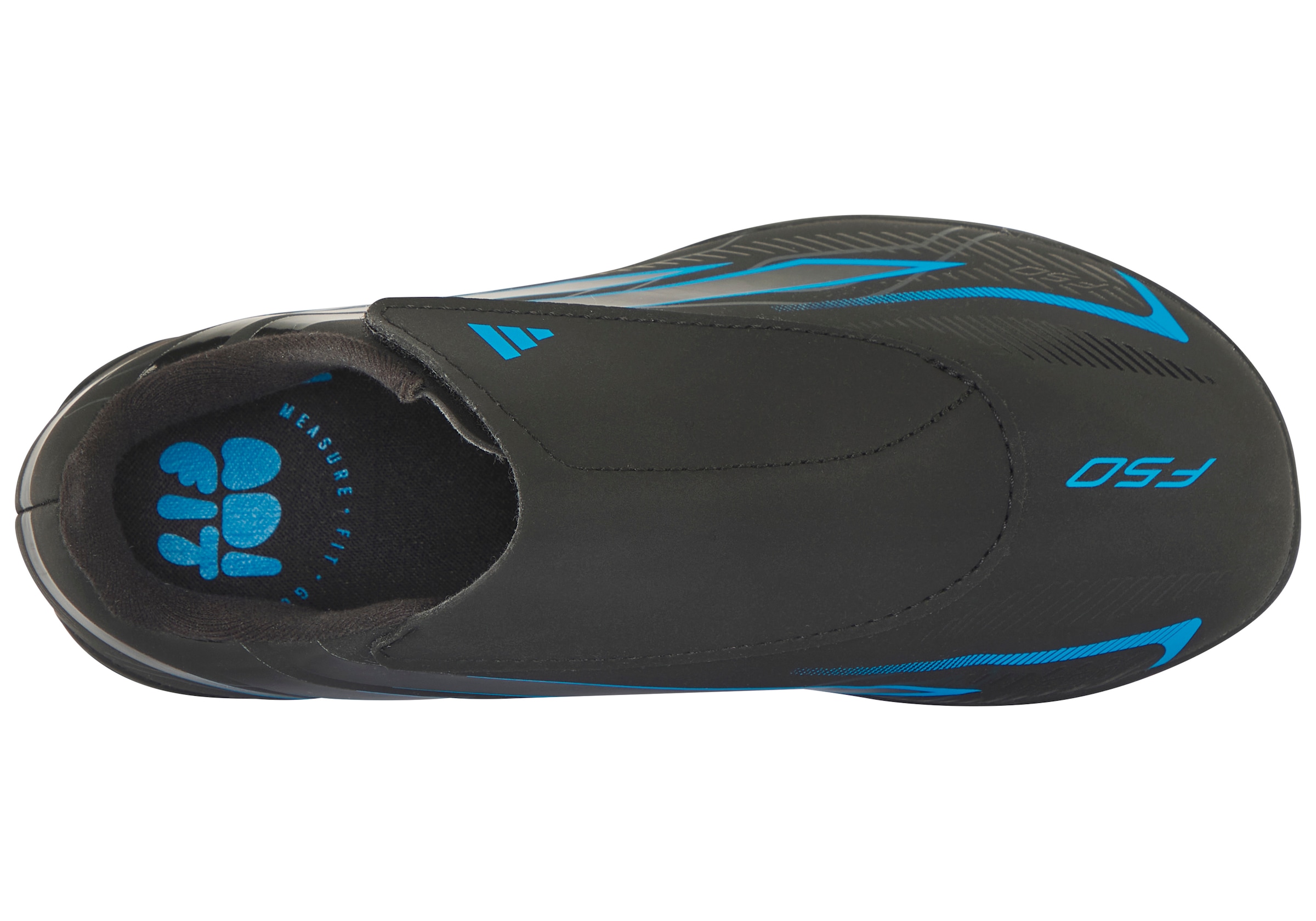 adidas Performance Fußballschuh »F50 HYPERFAST CLUB KIDS , NATURRASEN/GEMISCHTE BÖDEN, KLETTVERSCHLUSS«  für viele verschiedene Böden geeignet
