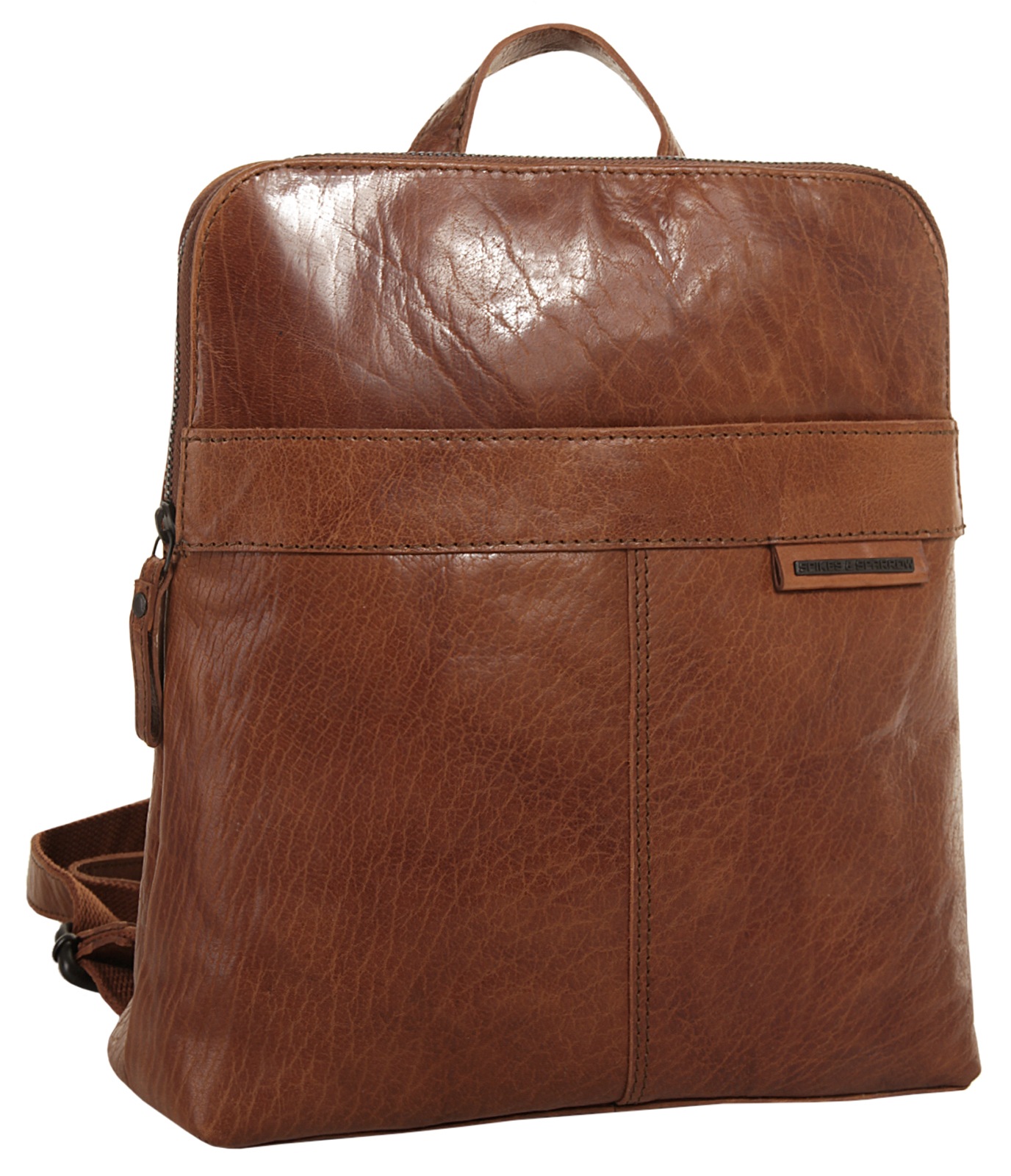 Thumbnail - Spikes & Sparrow Cityrucksack, echt Leder