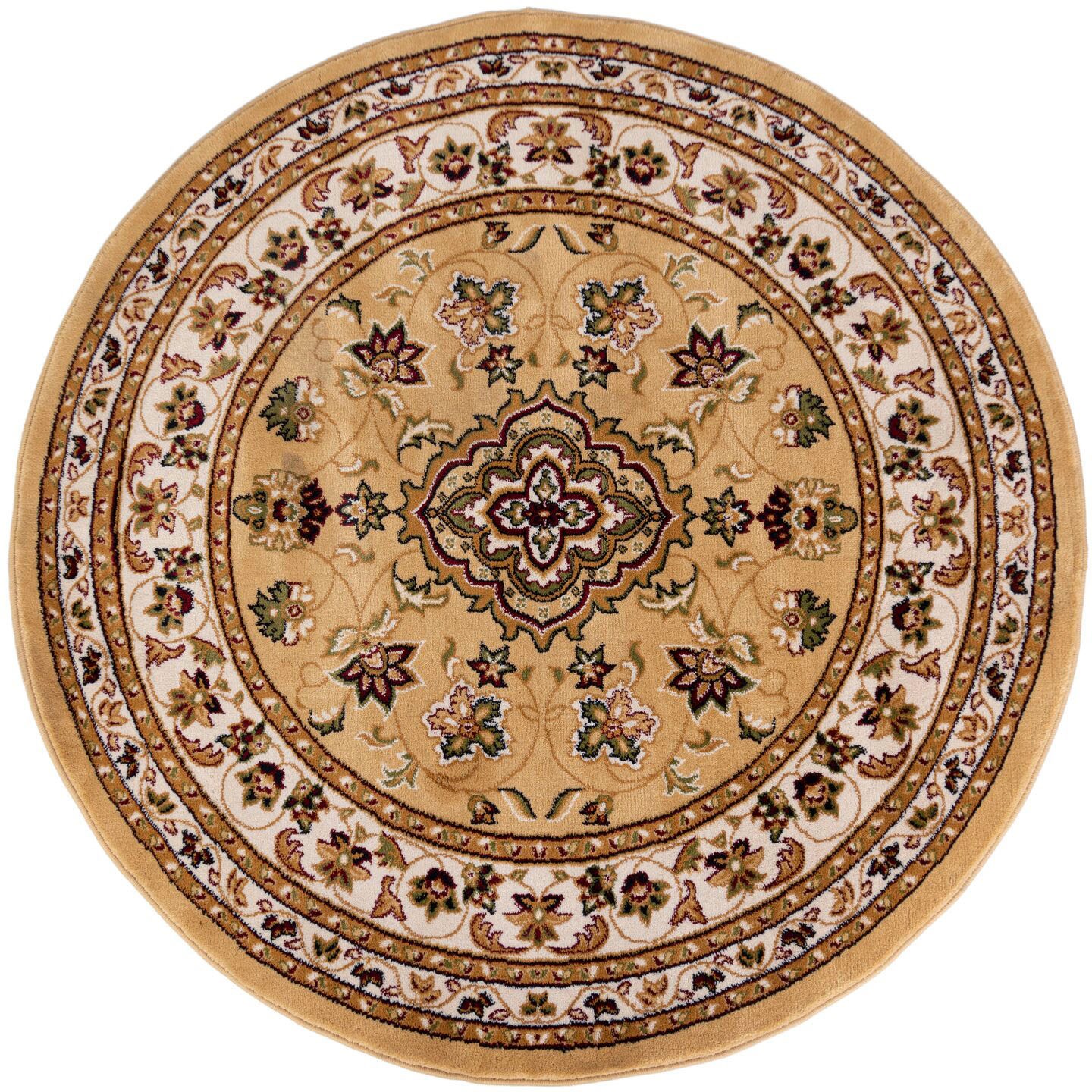 FLAIR RUGS Teppich »Sherborne«, rund, 8 mm Höhe