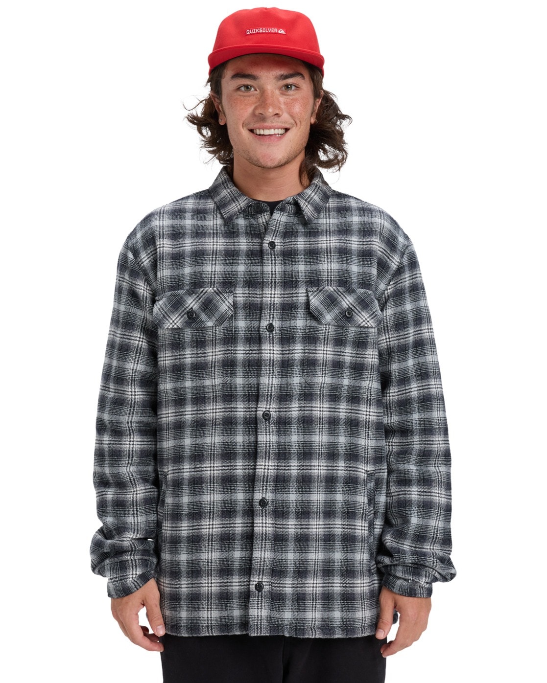 Quiksilver Langarmhemd "Venture Sherpa" günstig online kaufen