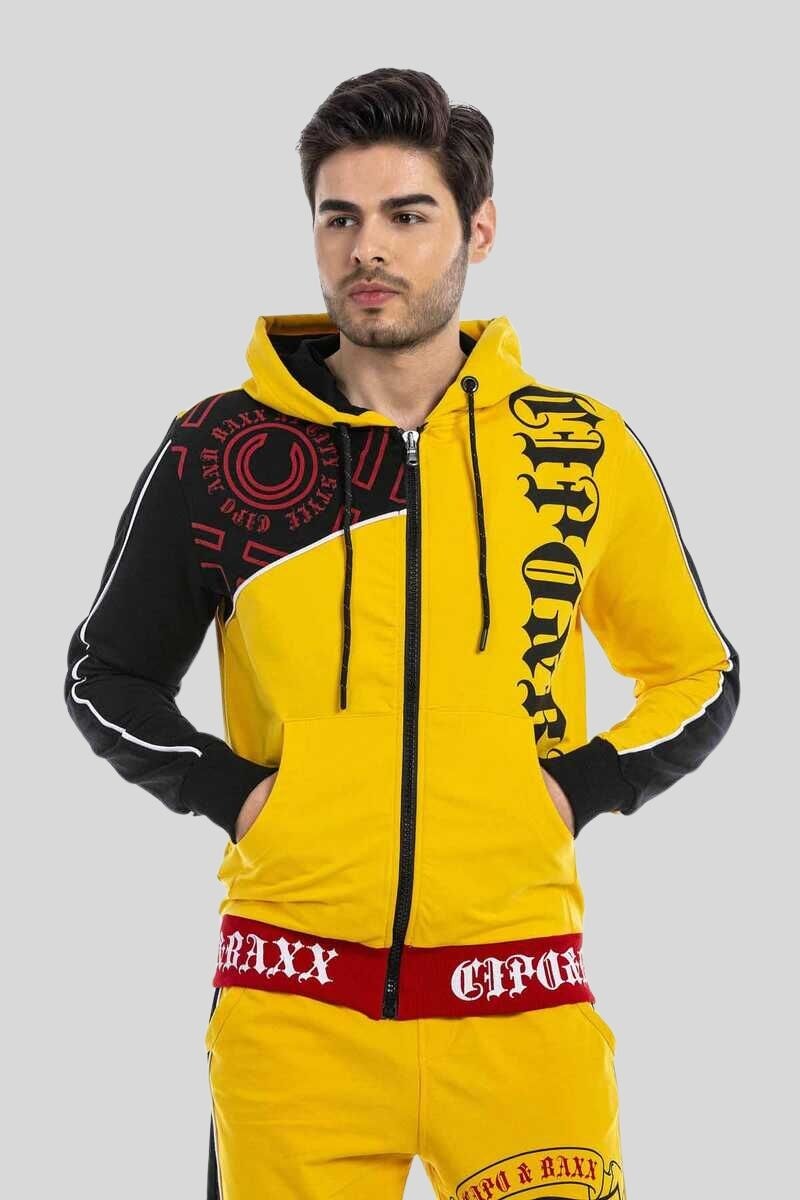 Cipo & Baxx Trainingsanzug "HOMEWEAR", 2 Stk. mit coolen Print-Motiven günstig online kaufen