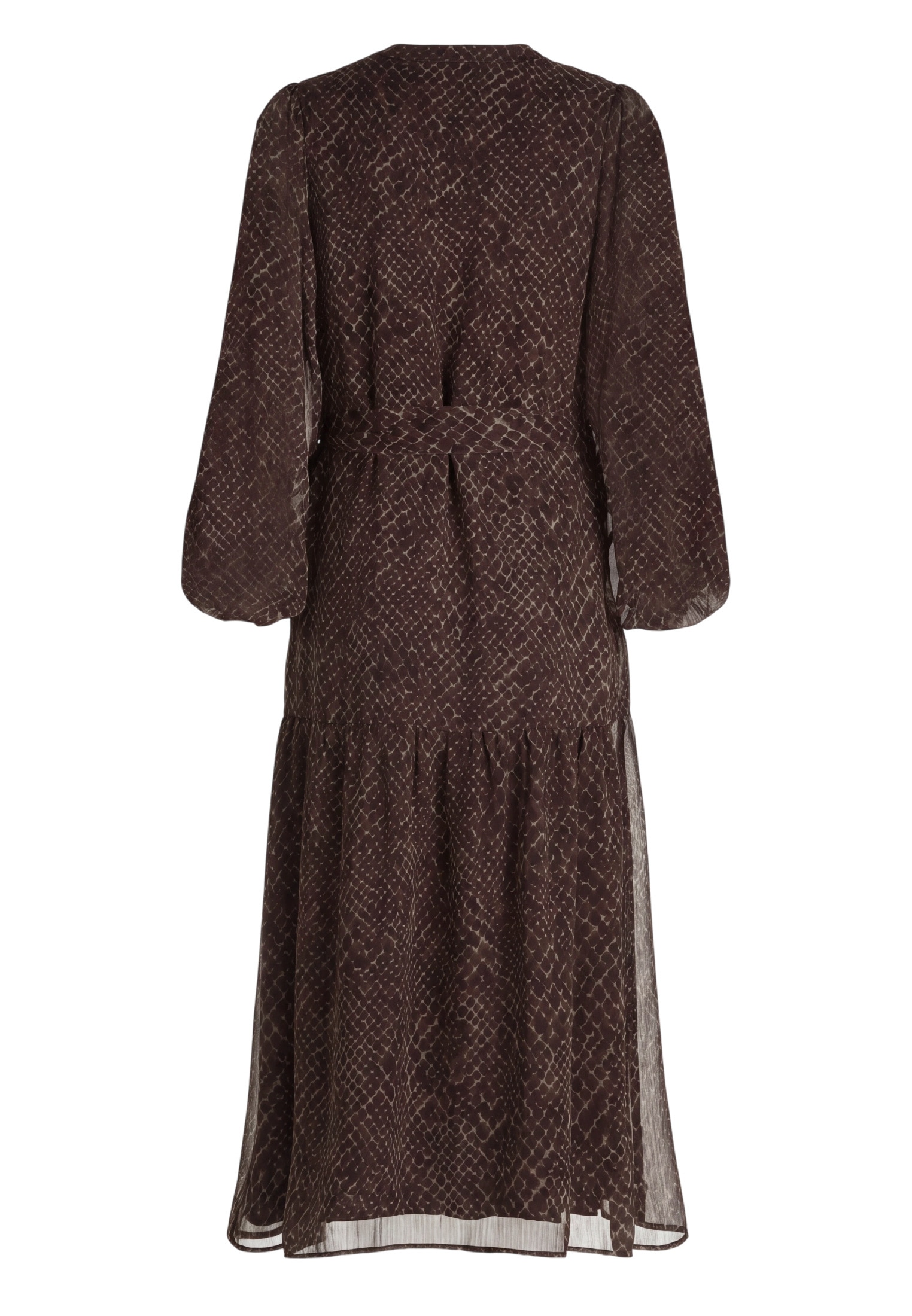 Zero Maxikleid »Damen mit Gürtel« Material