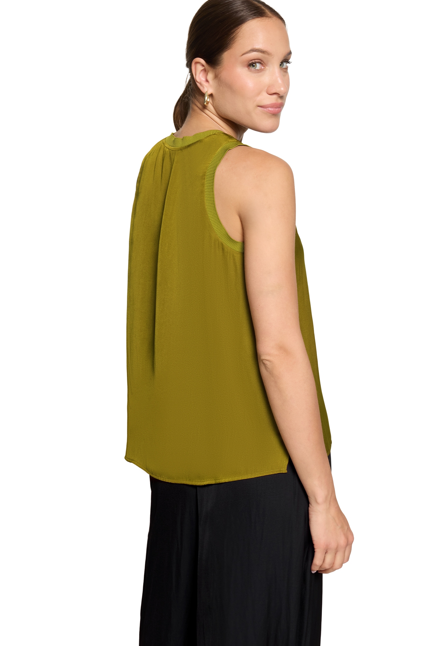 Zero Blusentop »Damen mit V-Ausschnitt«