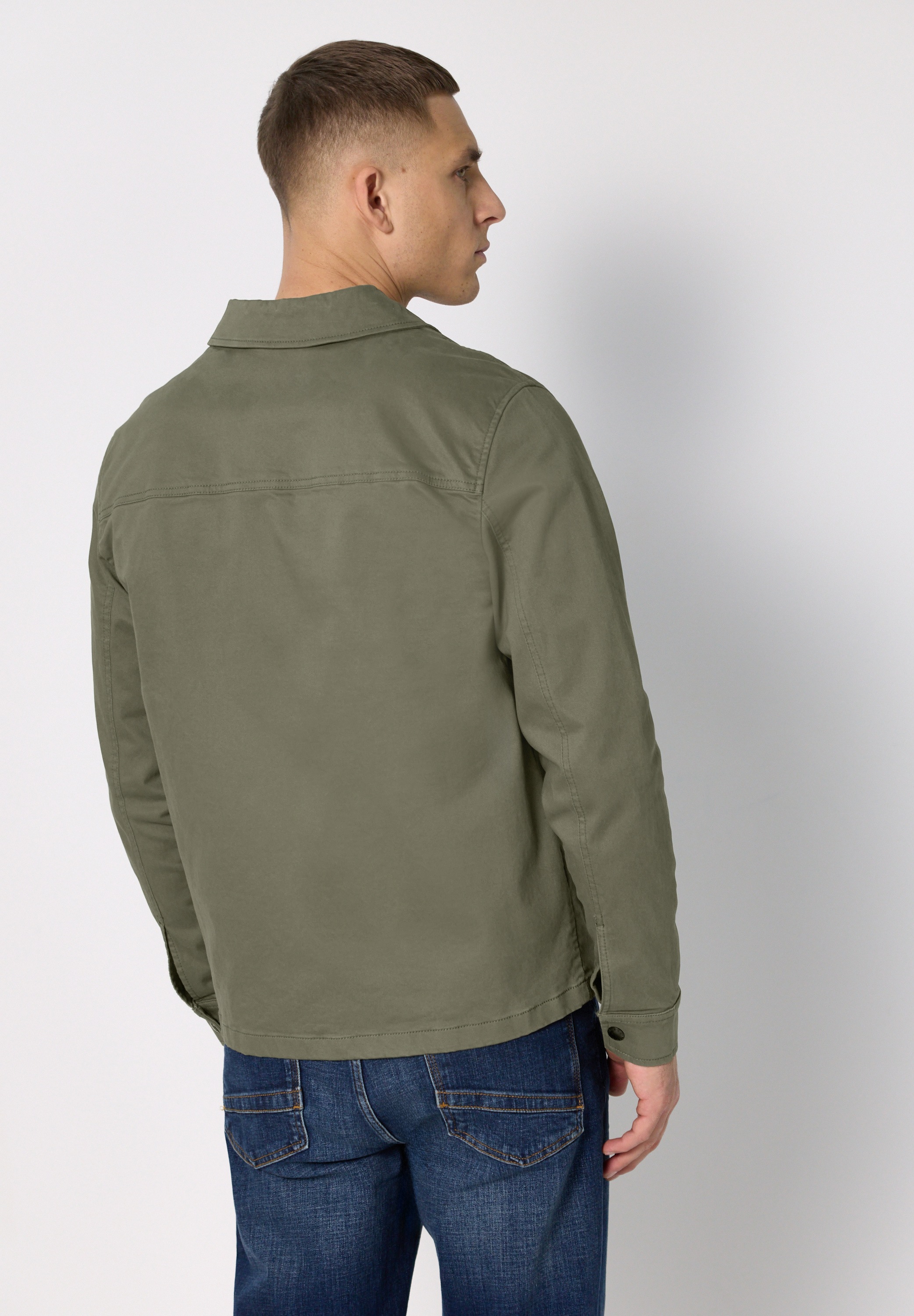 STREET ONE MEN Kurzjacke ohne Kapuze mit Brusttaschen günstig online kaufen