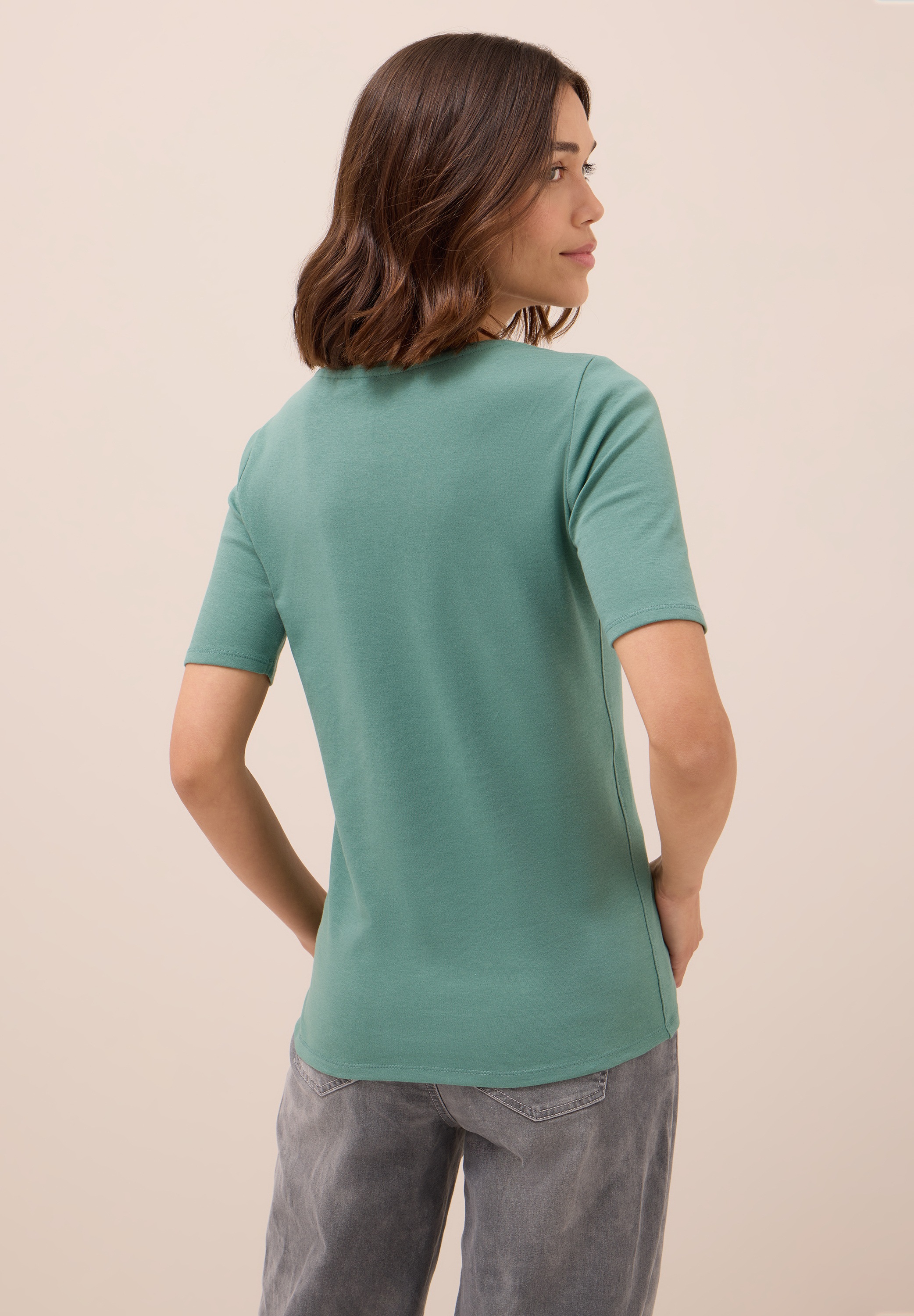 Cecil T-Shirt, in Unifarbe