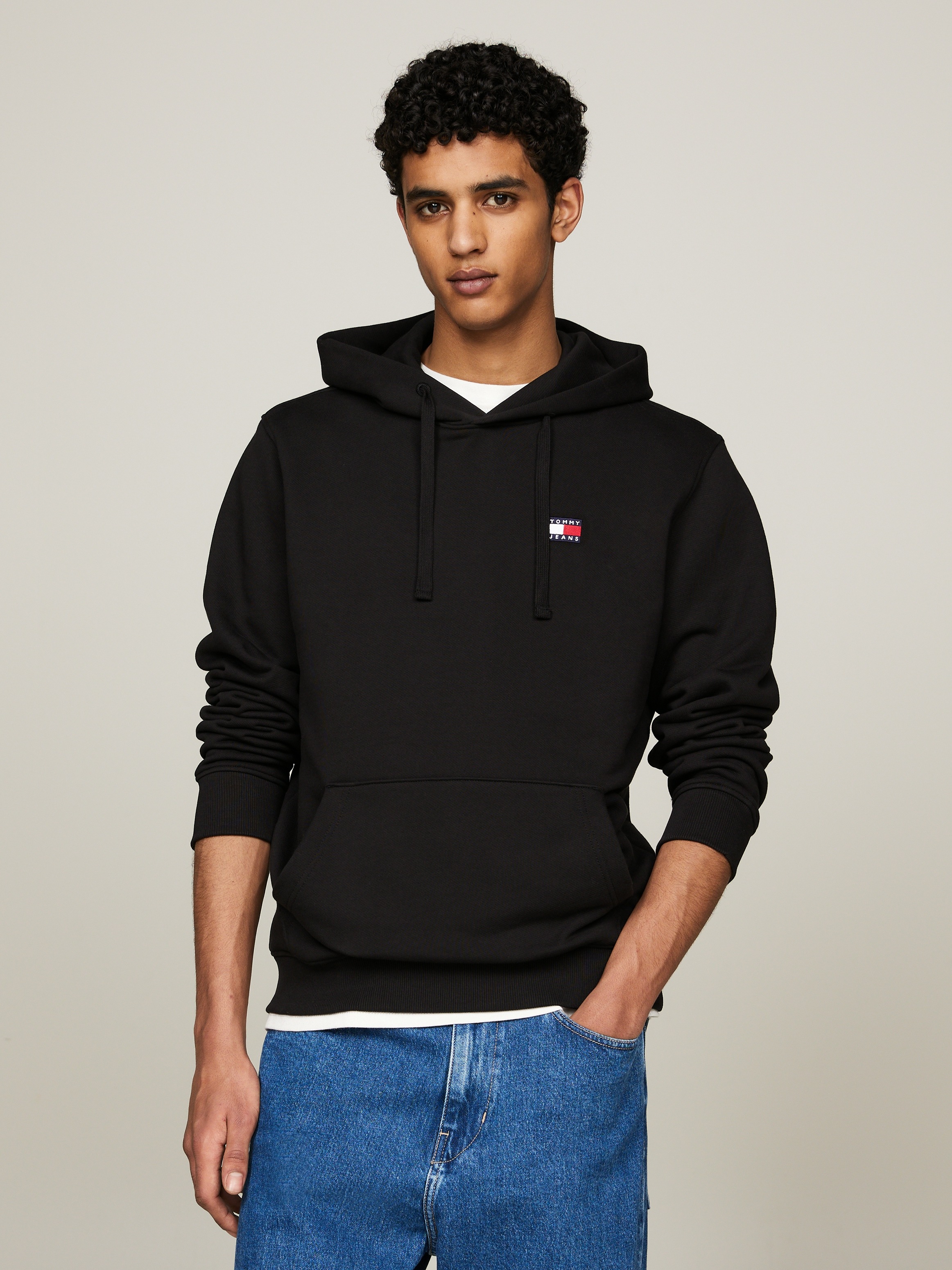 Tommy Jeans Plus Kapuzensweatshirt "TJM REG BADGE HOODIE EXT", mit wärmend günstig online kaufen