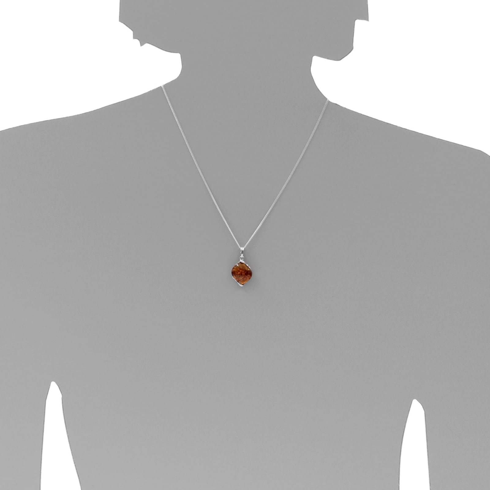 OSTSEE-SCHMUCK Kette mit Anhänger »Ostsee-Schmuck Kette mit Anhänger Sally Kette mit Anhänger Sally«, (2 tlg.)