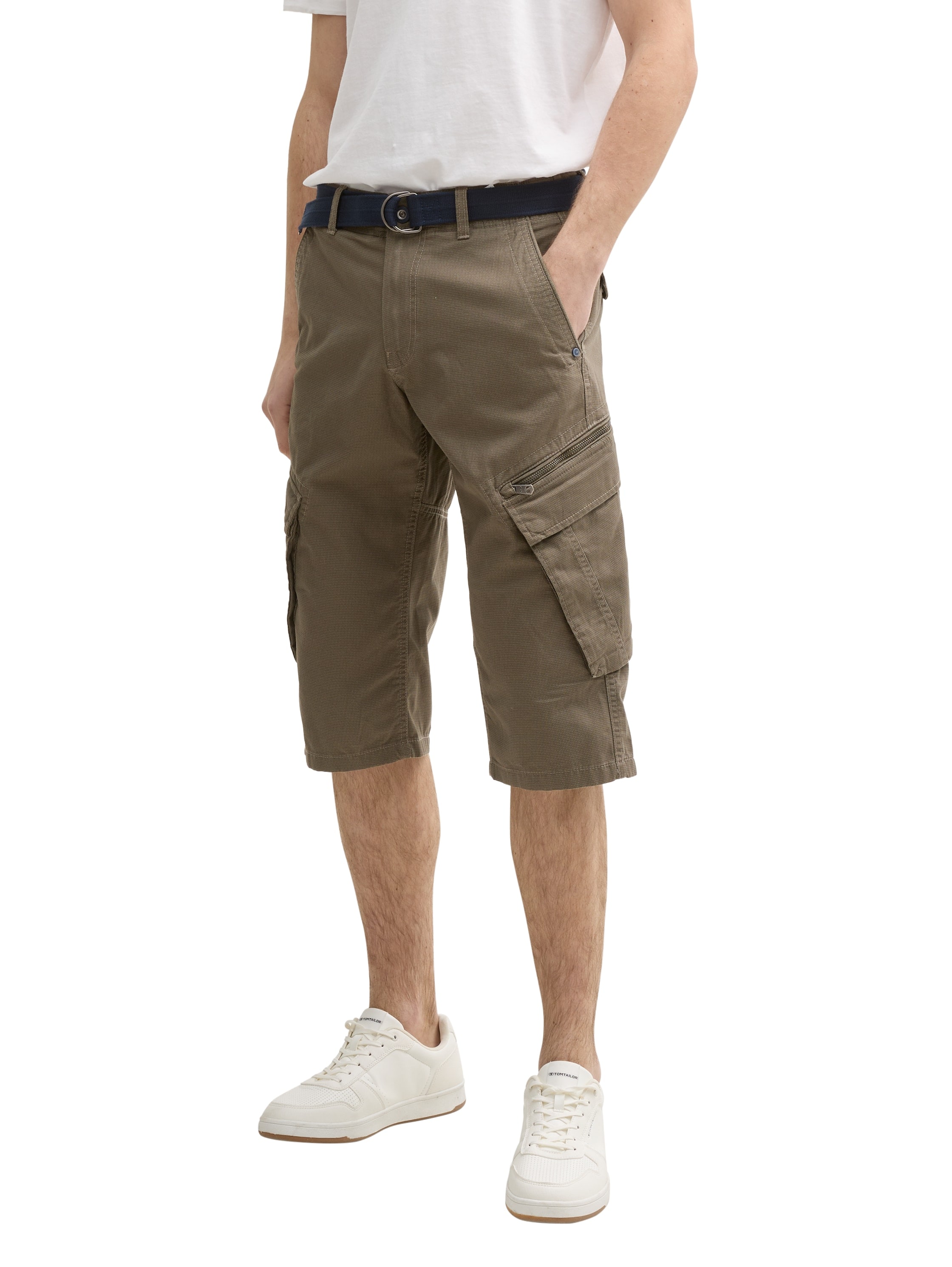 TOM TAILOR Cargoshorts, (Set, 2 tlg.), Sommerhose mit Gürtel günstig online kaufen