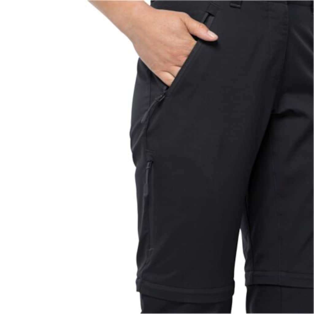 Jack Wolfskin Zip-off-Hose »ACTIVE TRACK ZIP OFF PANTS W«