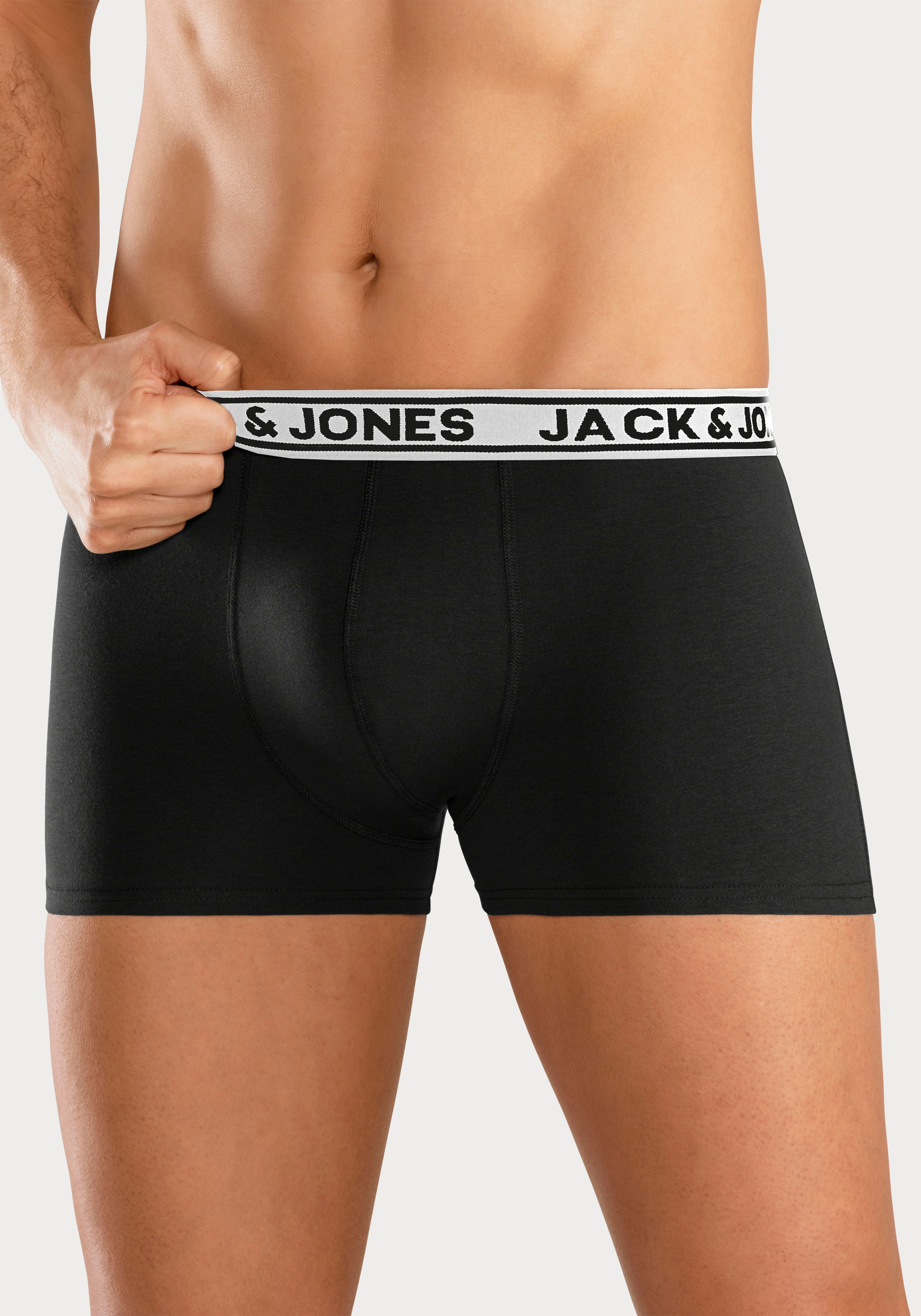 Jack & Jones Trunk "JACCRISP im 6er Pack mit Logobund und Stretchkomfort" P günstig online kaufen