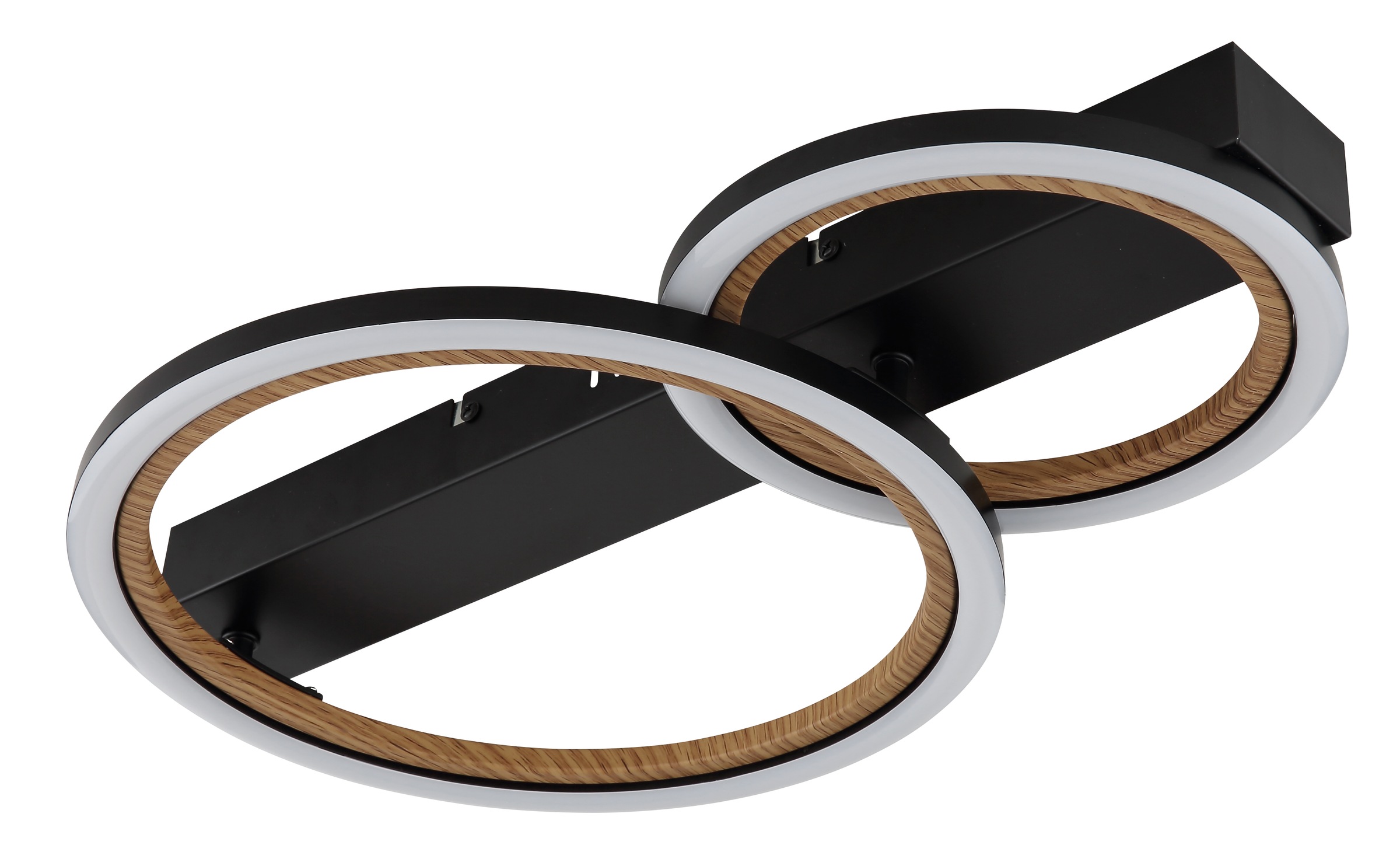 GLOBO LIGHTING Deckenleuchte »DAKARI I« LED-Modul 1 Stk. Warmweiß Deckenlampe Wohnzimmer-Leuchte Schlafzimmer-Leuchte Flur Küche