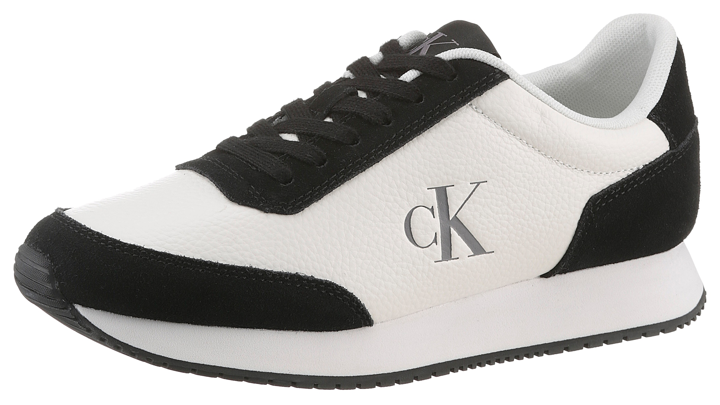 Calvin Klein Jeans Sneaker "RUNNER LACEUP LOW MIX MG", Freizeitschuh, Halbs günstig online kaufen