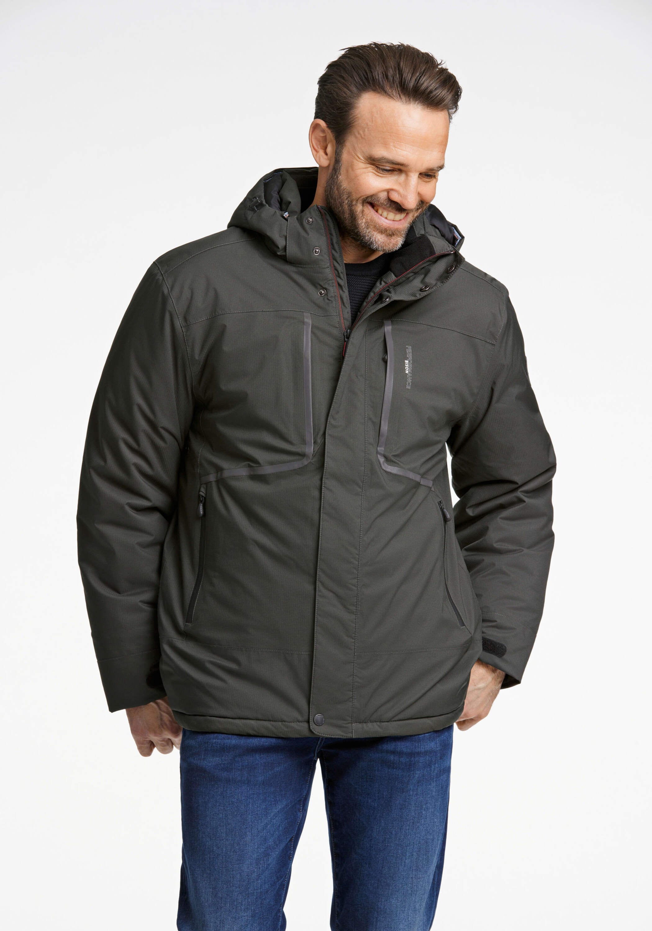 BISON Funktionsjacke "BISON Funktionelle Jacke" günstig online kaufen