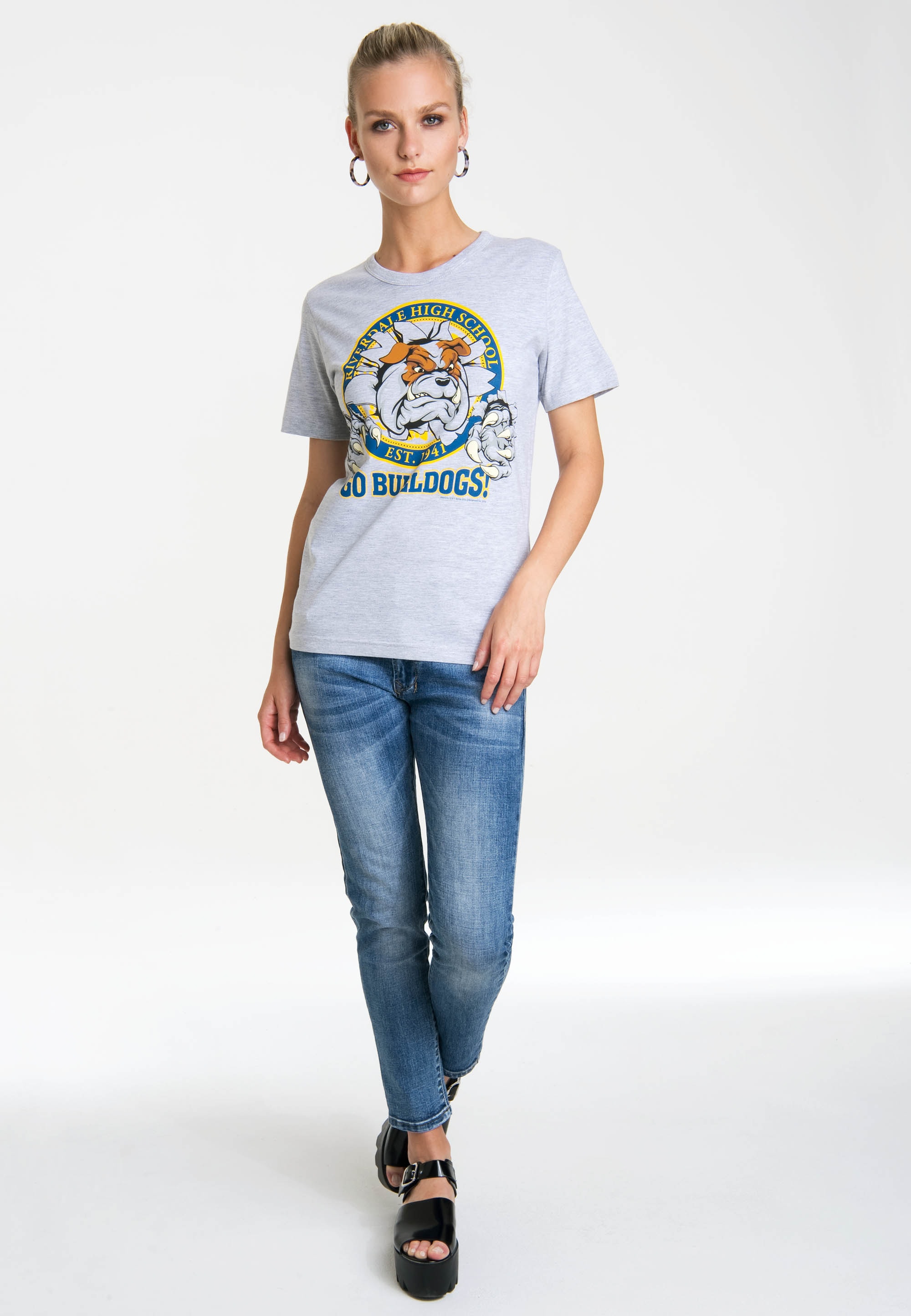 T-Shirt »Riverdale – Go Bulldogs!«, mit lizenziertem Originaldesign