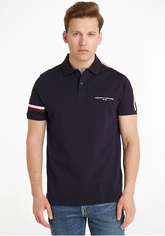 TOMMY HILFIGER Polo marškinėliai »GLOBAL dryžuotas SL...