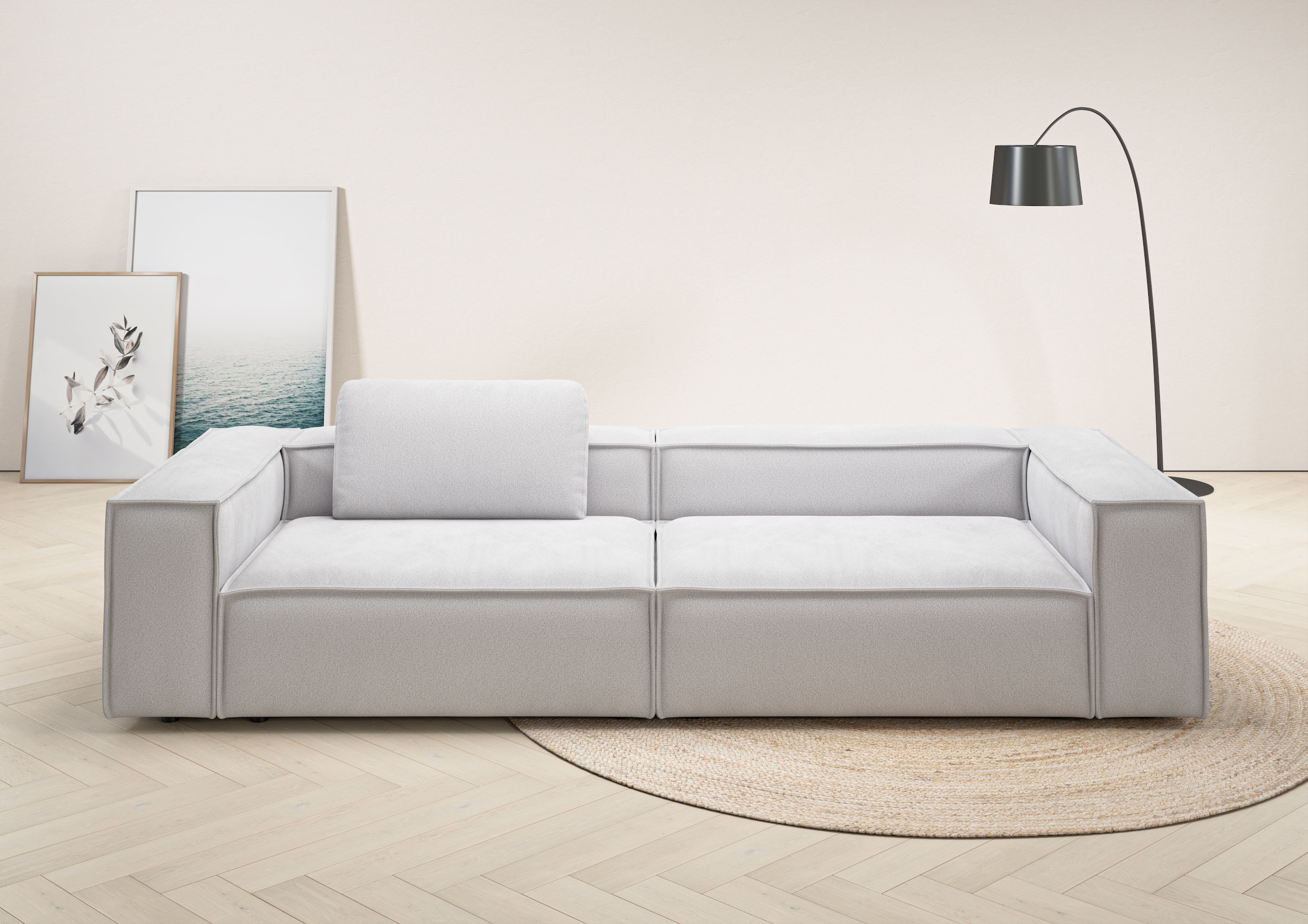 Places of Style 3-Sitzer "Watertown moderner 3-Sitzer", extra breites Sofa günstig online kaufen