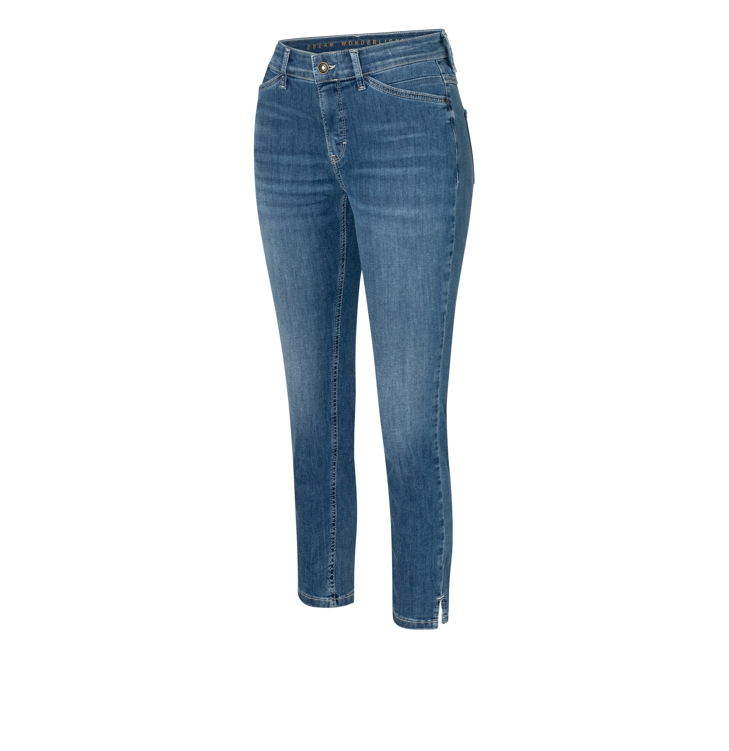 MAC 7/8-Jeans "Dream Summer" verkürzt mit Schlitz am Saum günstig online kaufen