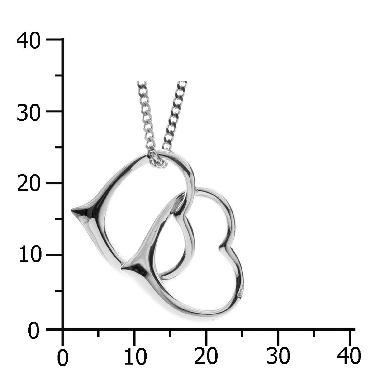 OSTSEE-SCHMUCK Kette mit Anhänger »Ostsee-Schmuck Kette mit Anhänger Herz Kette mit Anhänger Herz«, (2 tlg.)