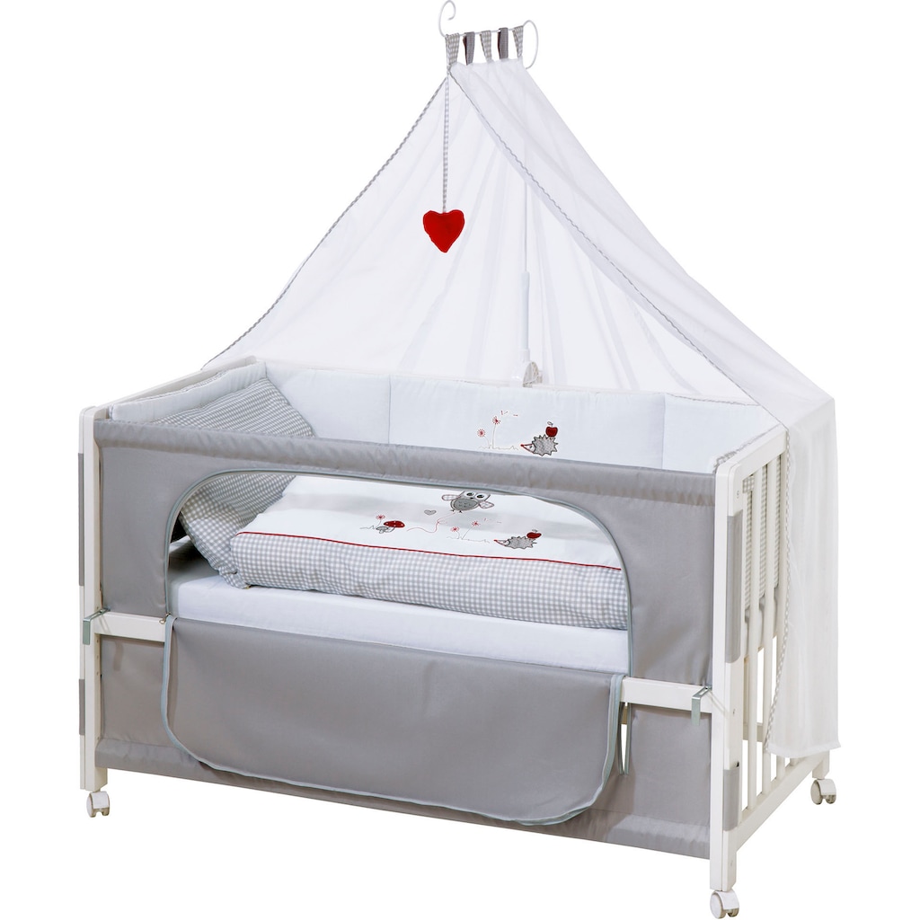 roba® Babybett »Room bed - Dekor Adam und Eule«