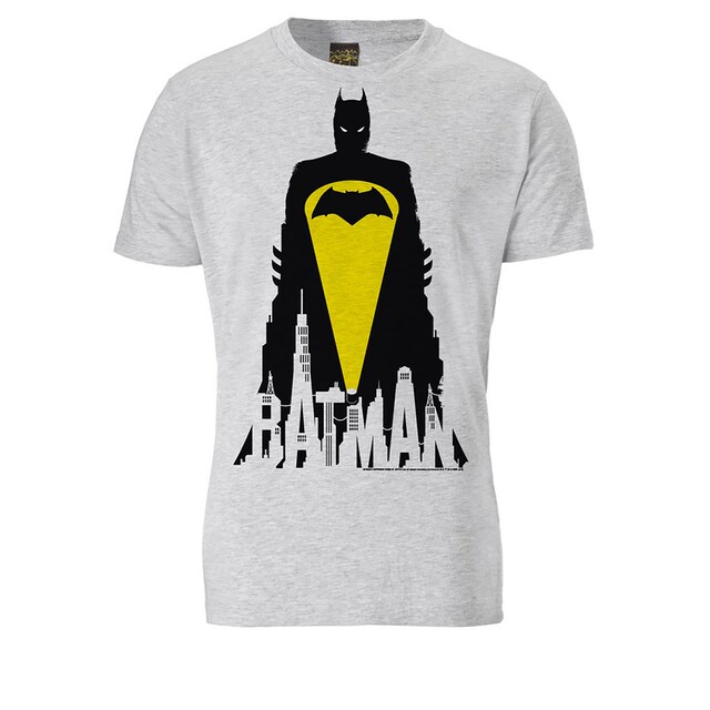 LOGOSHIRT T-Shirt »Batman - Skyline«, mit Superhelden-Print online  bestellen | BAUR