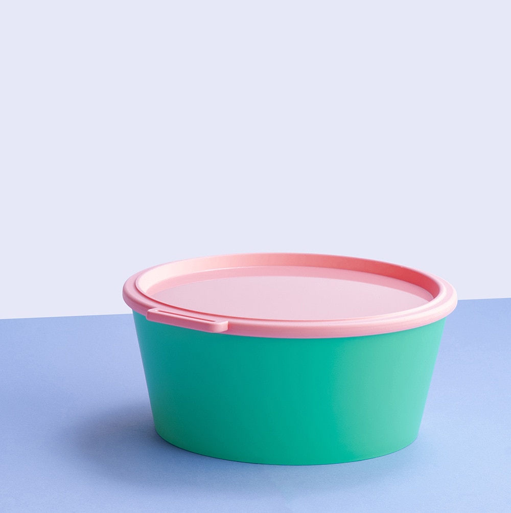 KOZIOL Aufbewahrungsschüssel »NORA BOX 2,2l Schale 2,2l mit Deckel« 1 tlg.