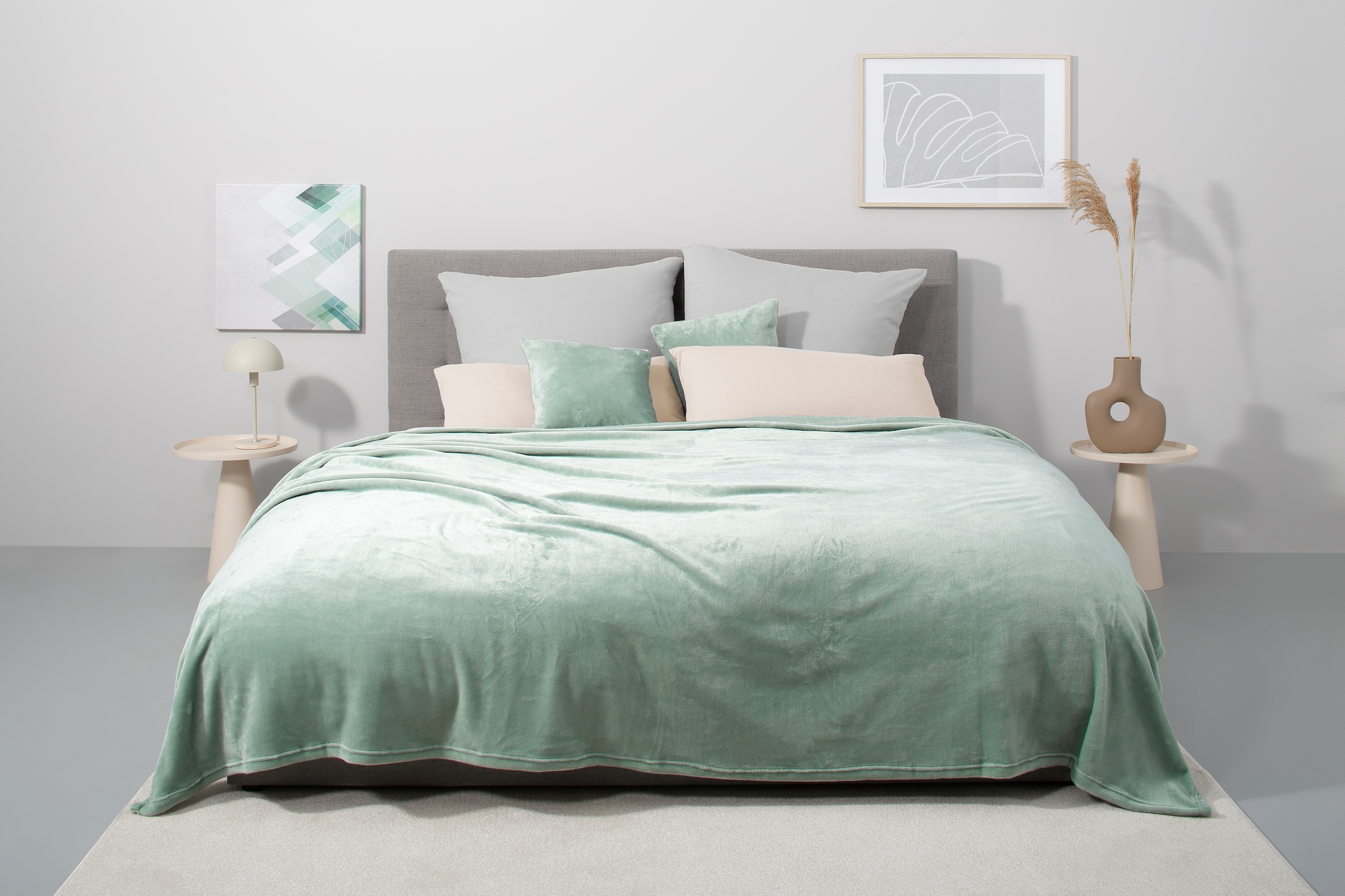 OTTO home Tagesdecke "Desner3" Soft-Touch-Oberfläche, viele Farben erhältlich, Decke ab 140x210 cm