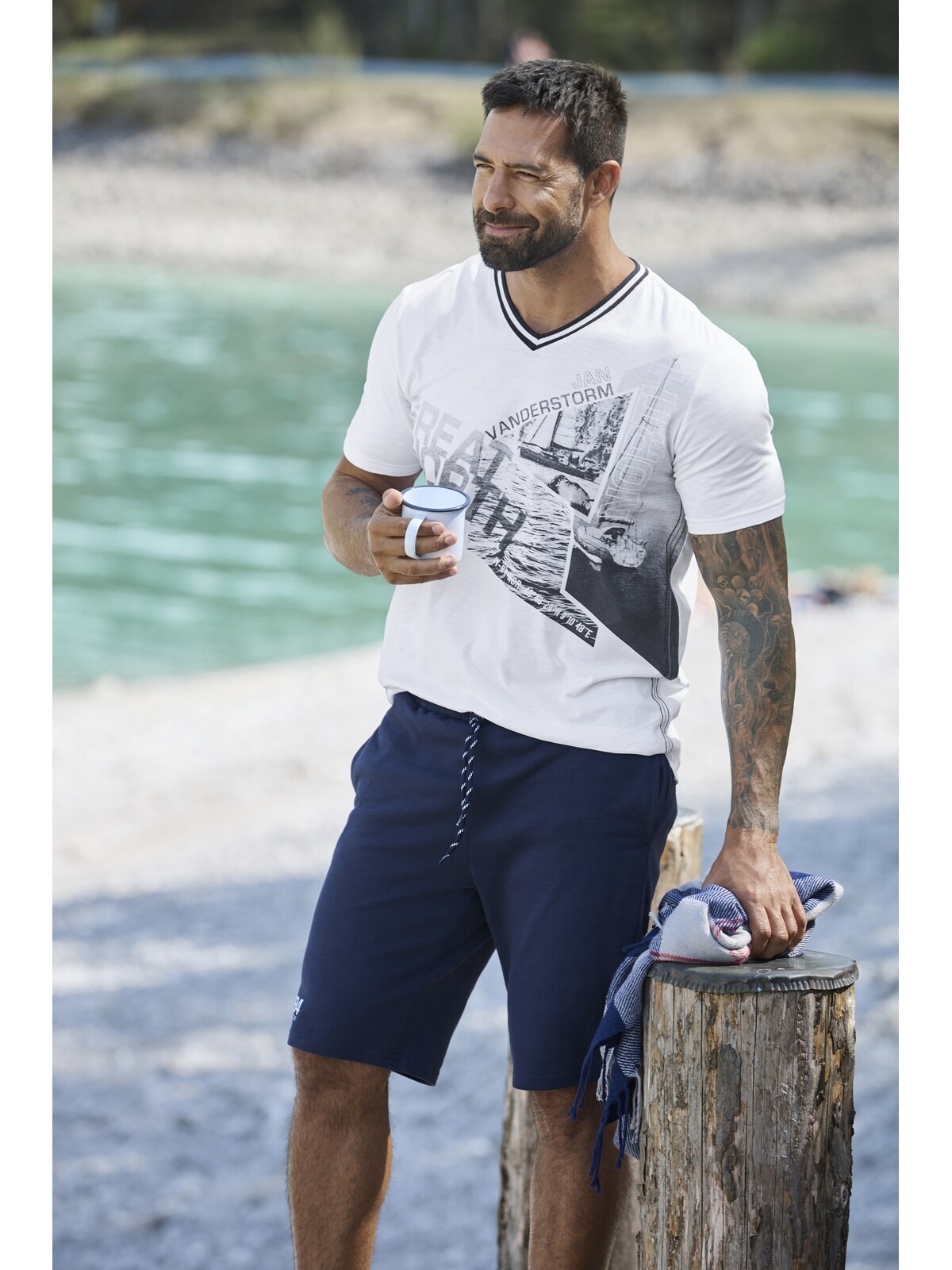 Jan Vanderstorm Bryno T-Shirt White XXL 2