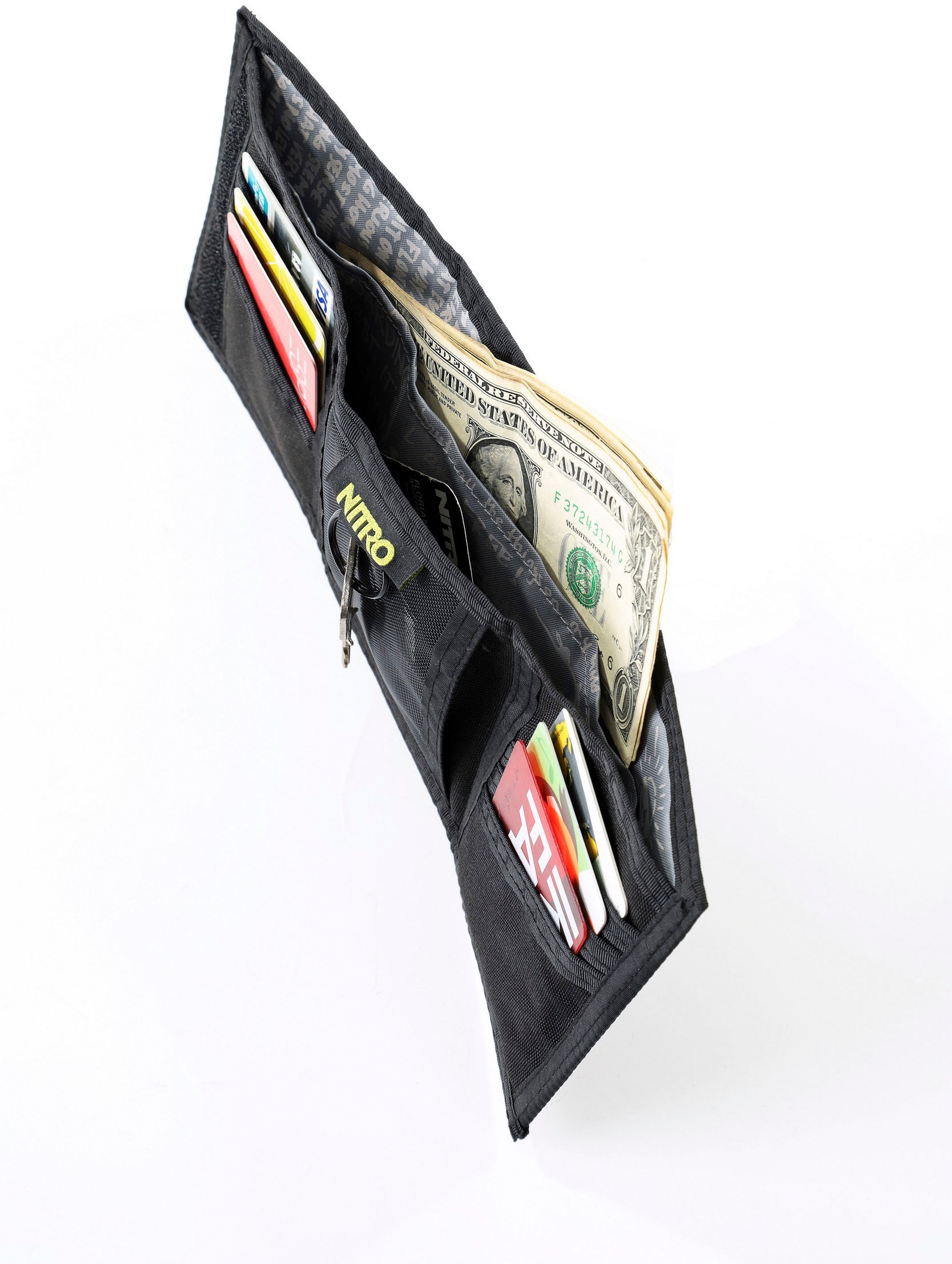 Black BAUR »Wallet, Friday Tough Black« Geldbörse NITRO |