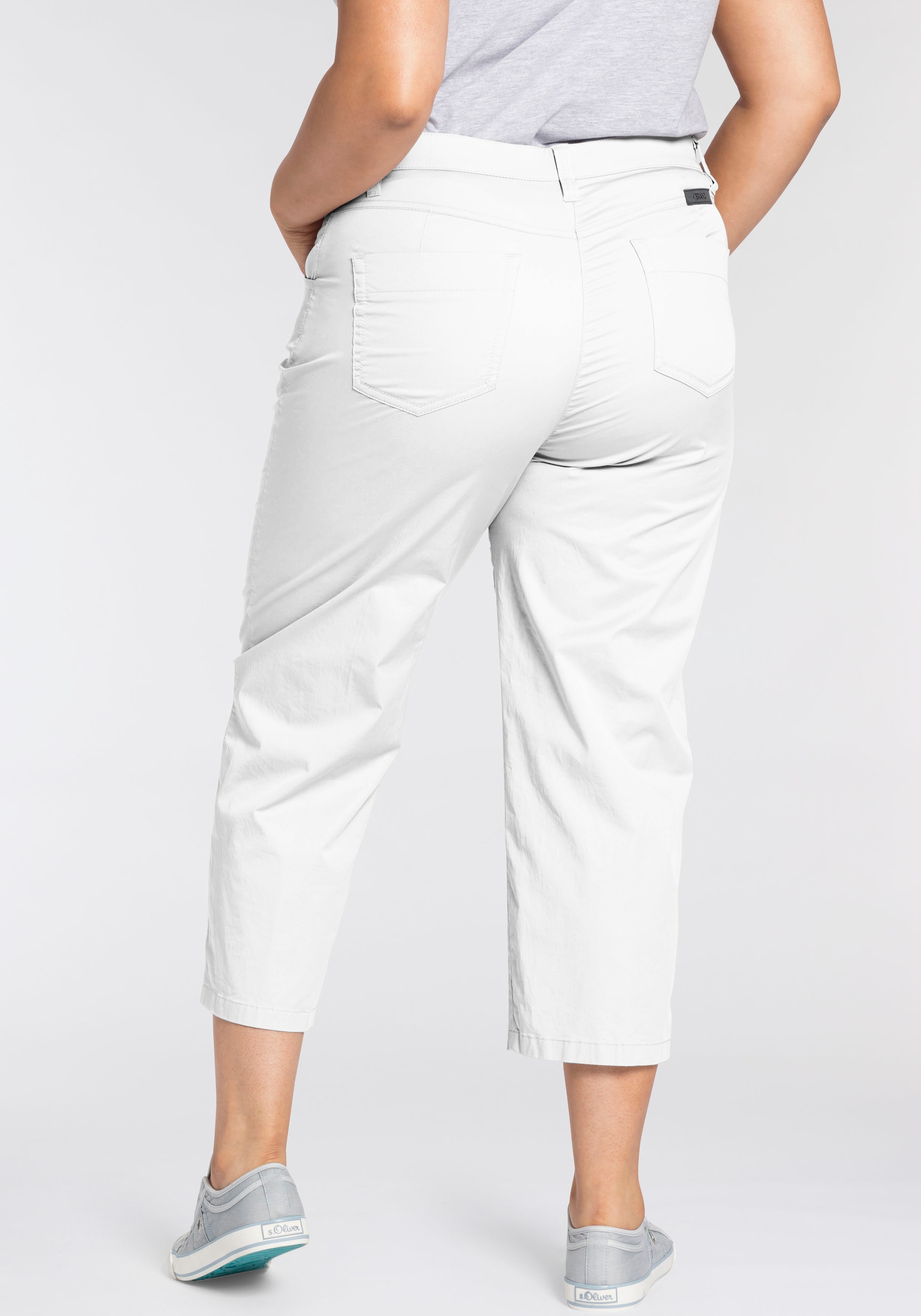 KjBRAND 7/8-Hose »Babsie: bequemer Oberschenkel«, Sommerlich, leichter Baumwoll-Stretch