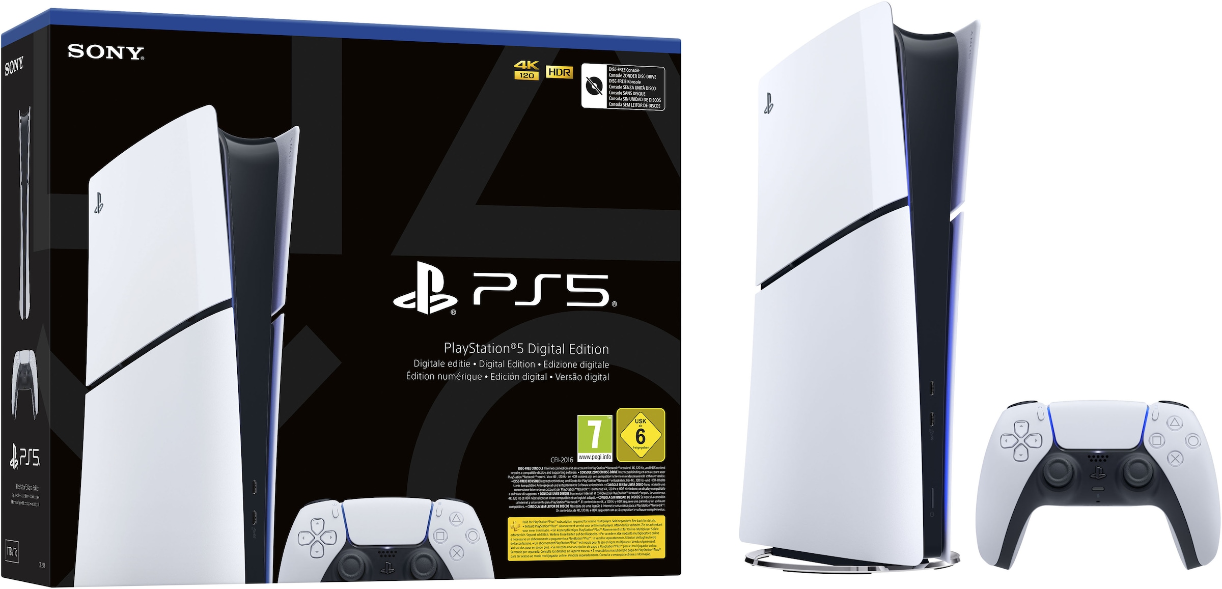 PlayStation 5 Spielekonsole »Digital Edition (Slim)«