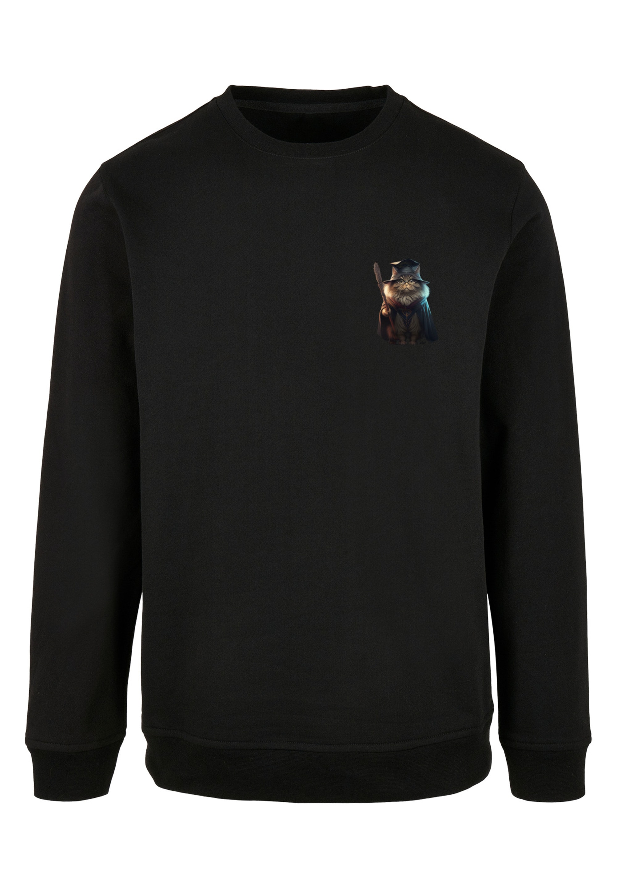 F4NT4STIC Kapuzenpullover "Wizard Cat CREW", Print günstig online kaufen