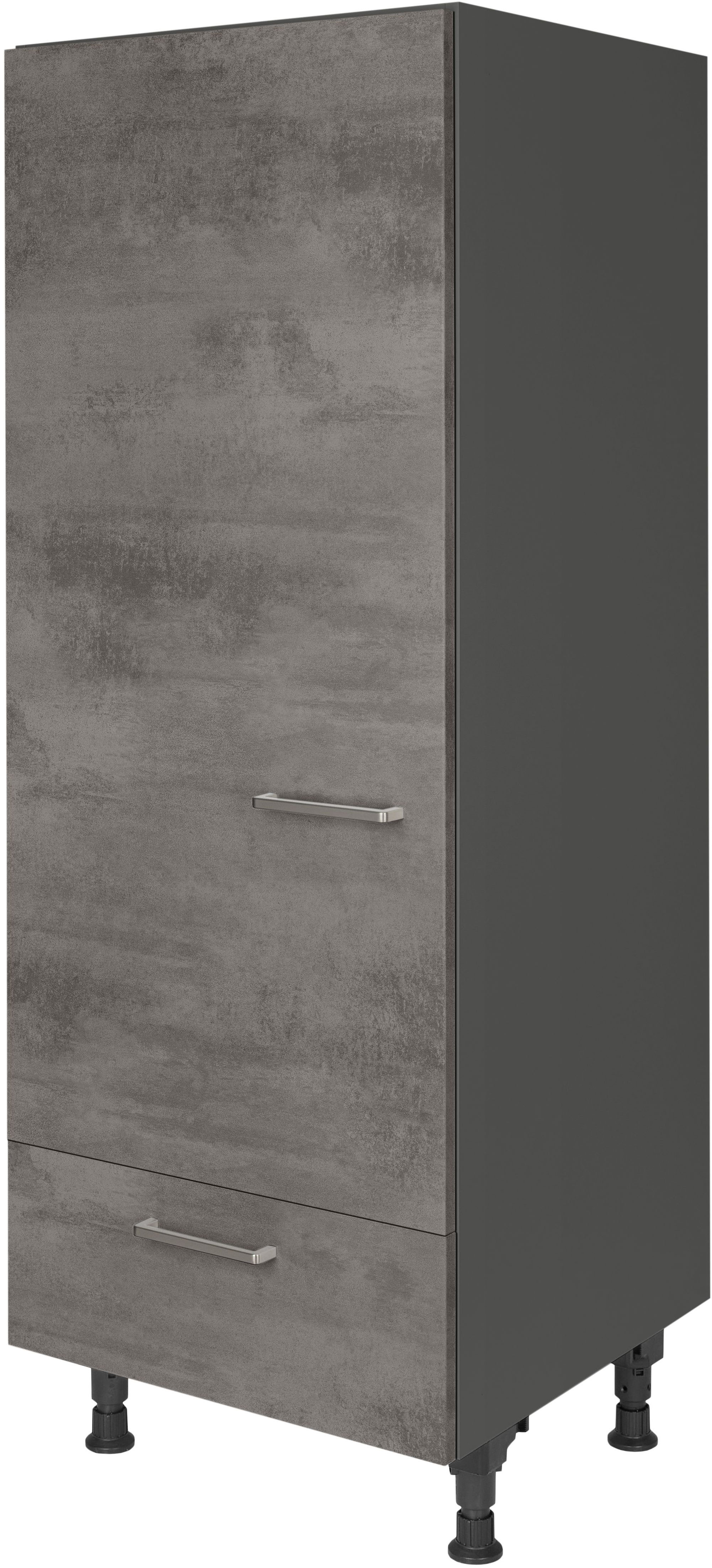 nobilia ""Riva", Ausrichtung wählbar, mit Schubkasten," vormontiert, Breite/Höhe: 60/167,8 cm