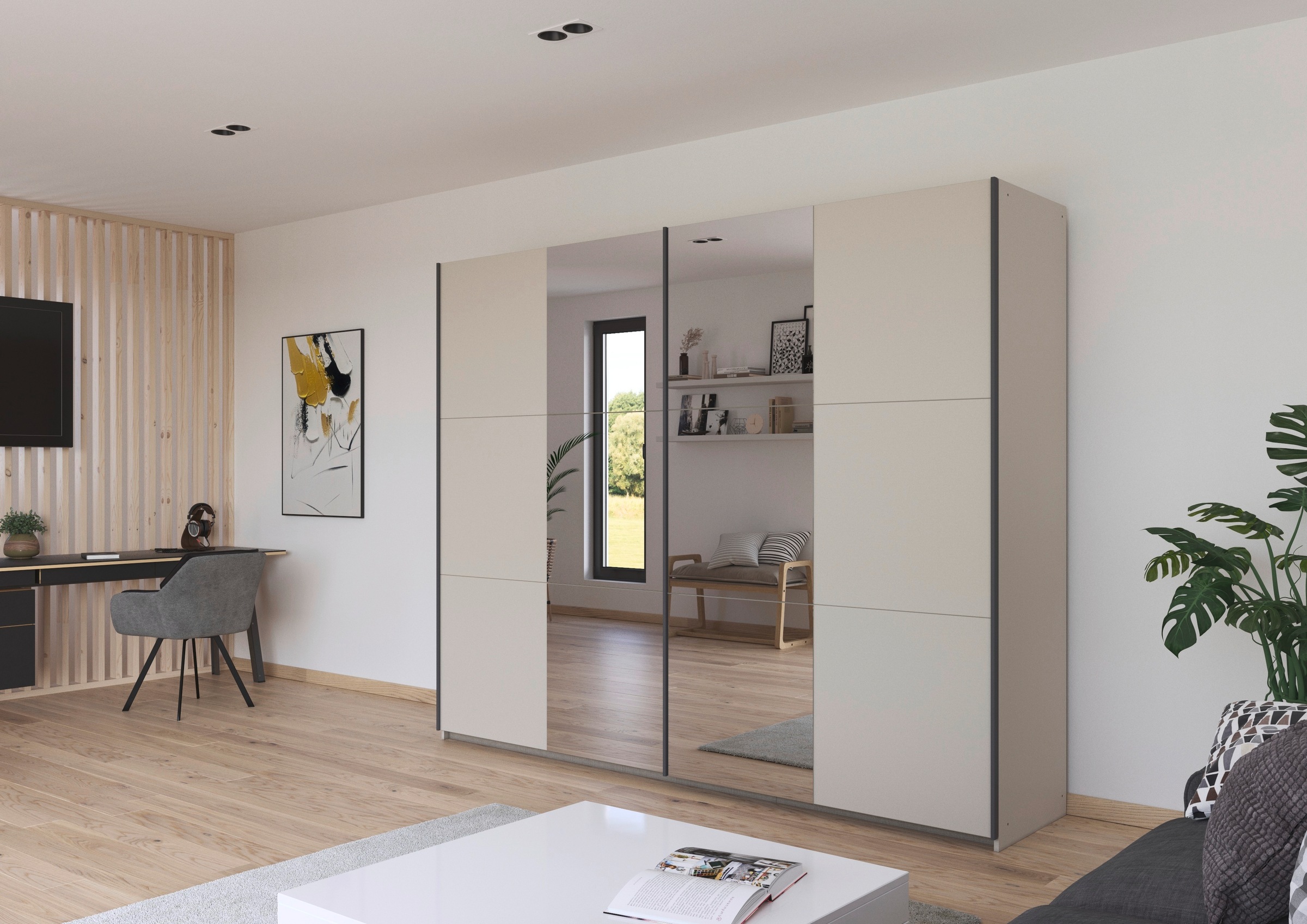 rauch Schwebetürenschrank "Kleiderschrank Drehtürenschrank Schrank Garderob günstig online kaufen