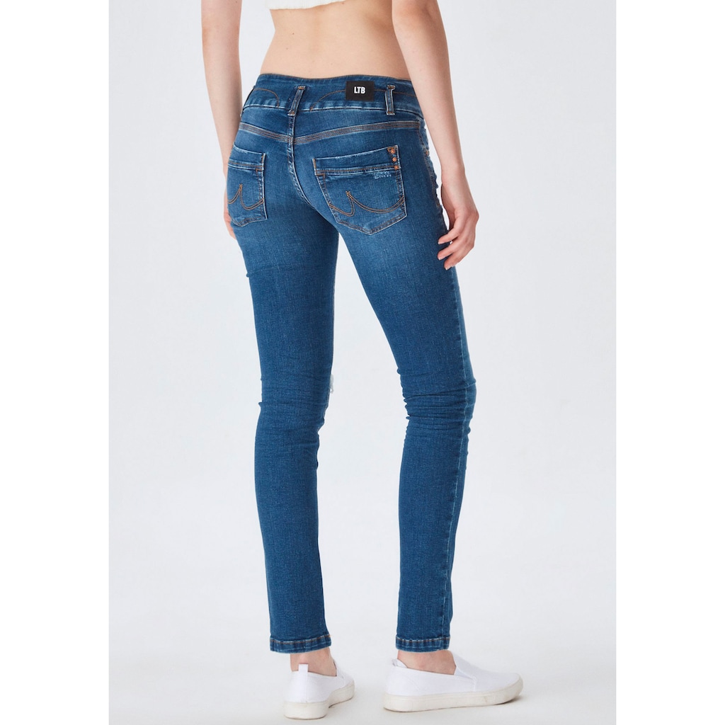 LTB Slim-fit-Jeans »ZENA«, mit breitem Bund mit Doppelknopf