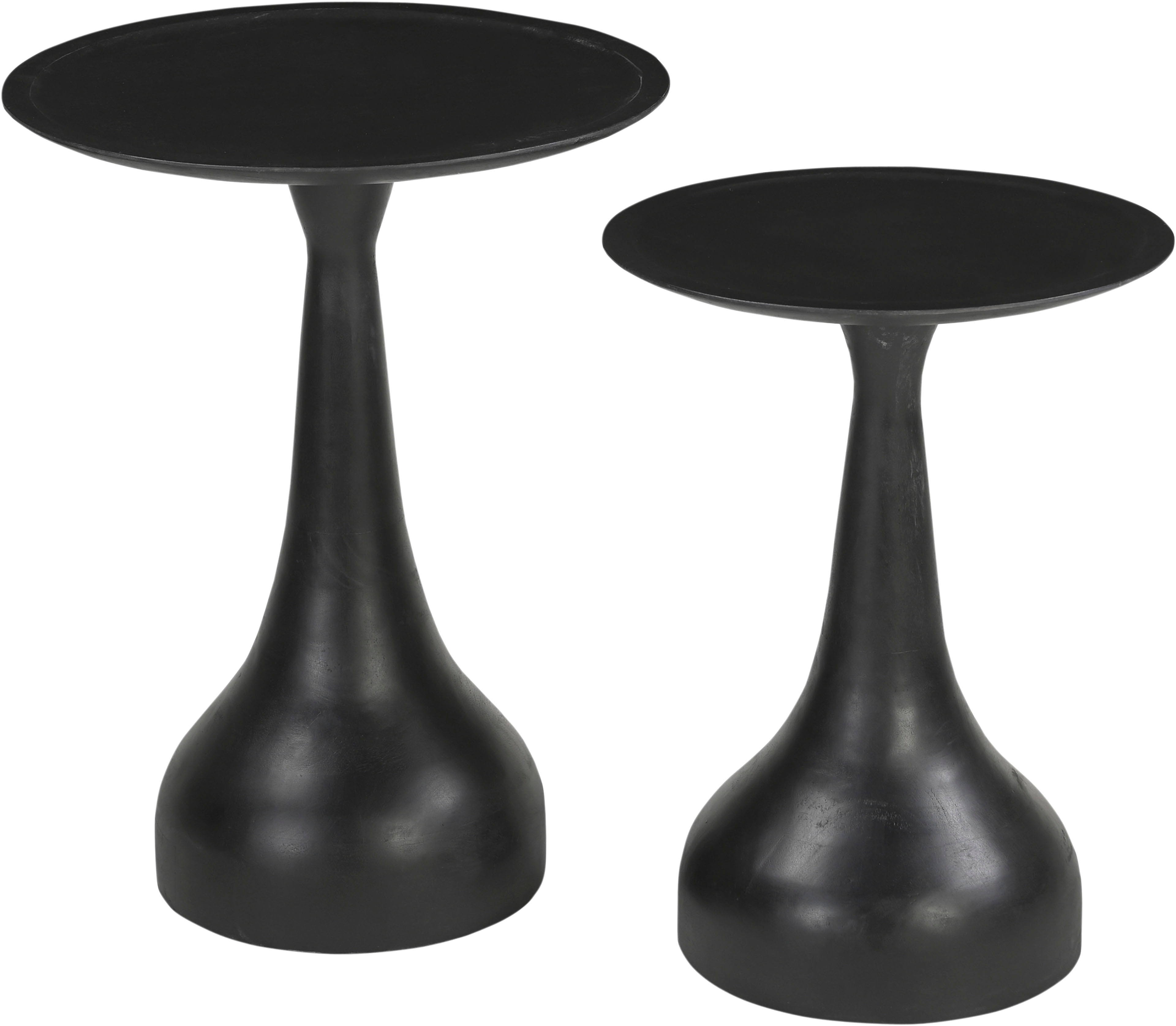 SIT Beistelltisch "Yerewan rund aus Mango massiv mit natürlicher Maserung" 1 Stk. tlg. Ø 46 cm Tischplatte aus Mango massiv mit einzigartiger Maserung