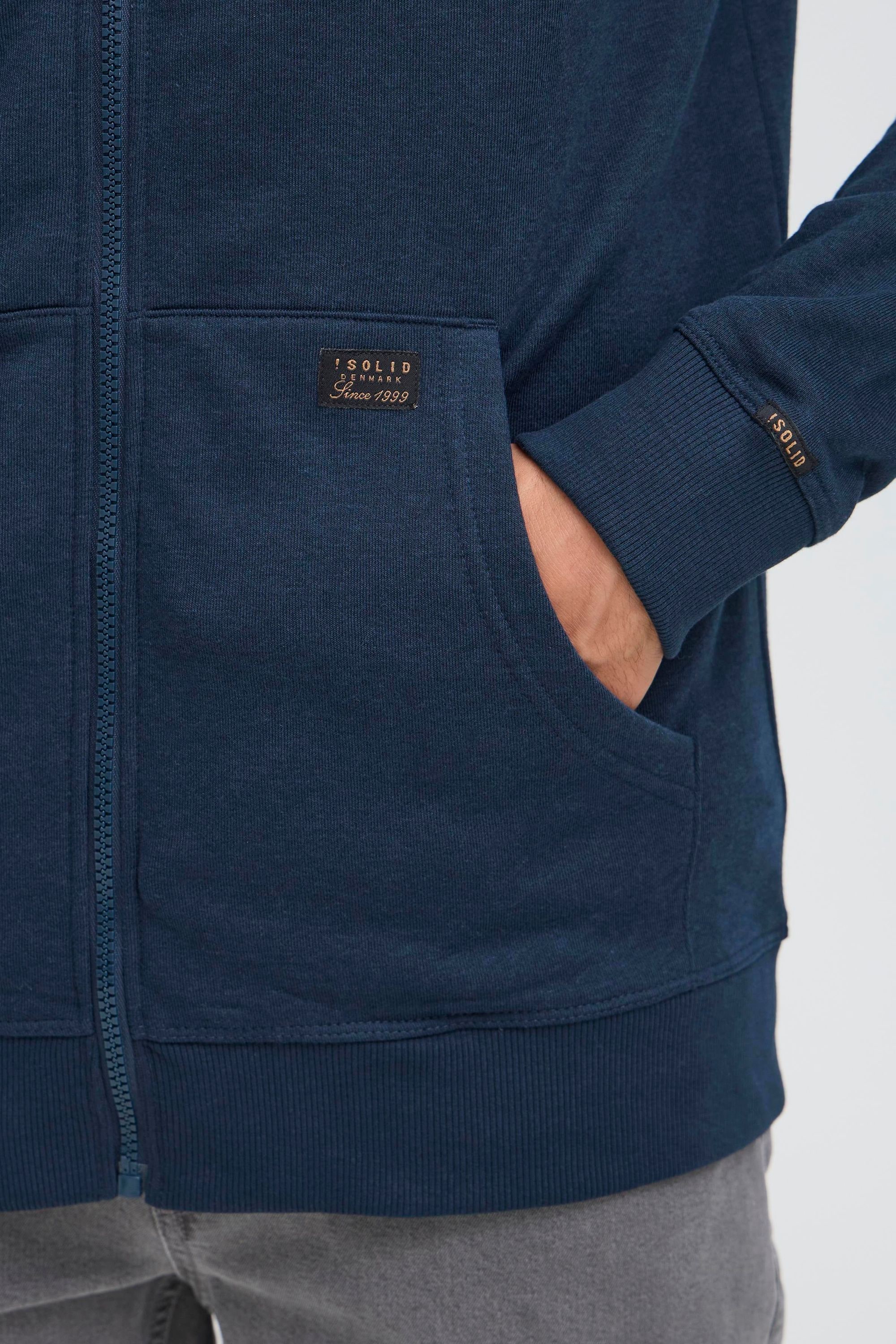 !Solid Kapuzensweatjacke »Kapuzenfleecejacke SDAUPO«
