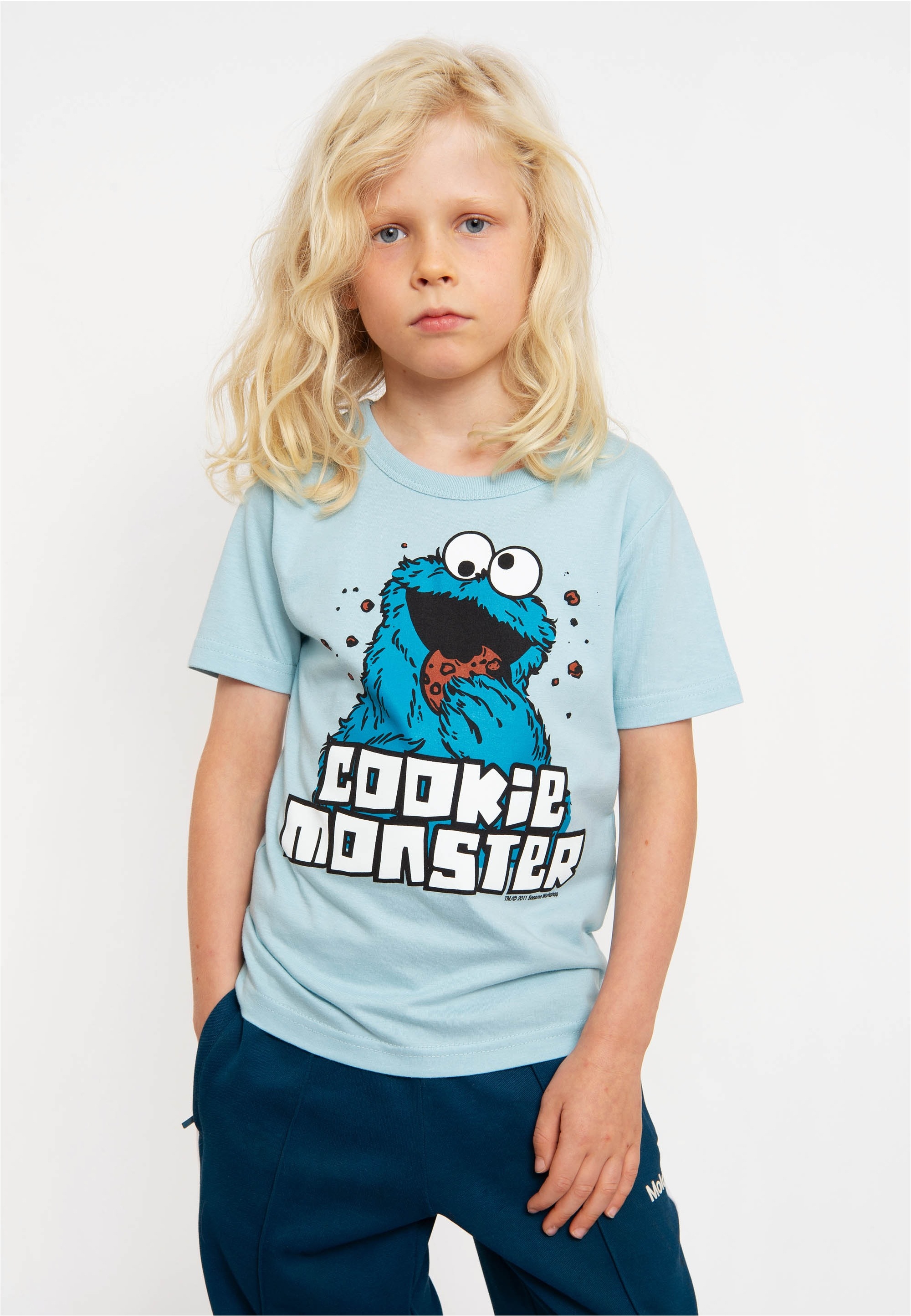 Logoshirt Marškinėliai »Sesamstraße - Krümelmons...