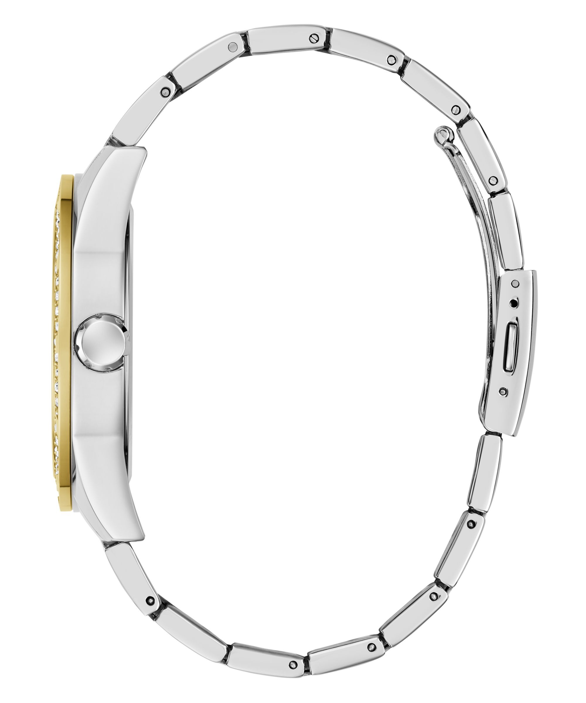 Guess Multifunktionsuhr »ORION« Quarzuhr, Armbanduhr, Herrenuhr, Edelstahlarmband, analog, Wochentag