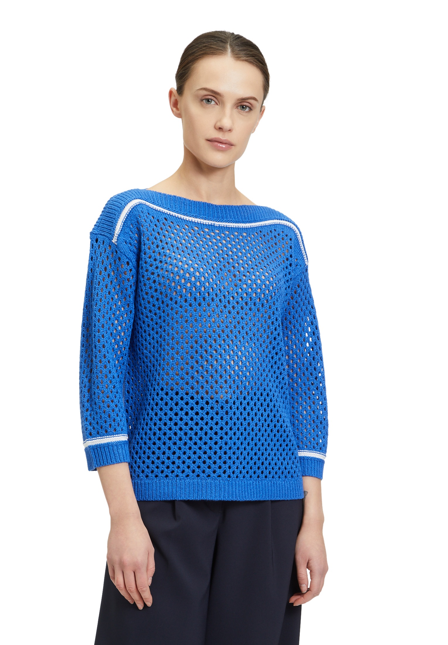 Betty Barclay Strickpullover "Damen Lochstrick-Pullover mit Strickdetails" günstig online kaufen